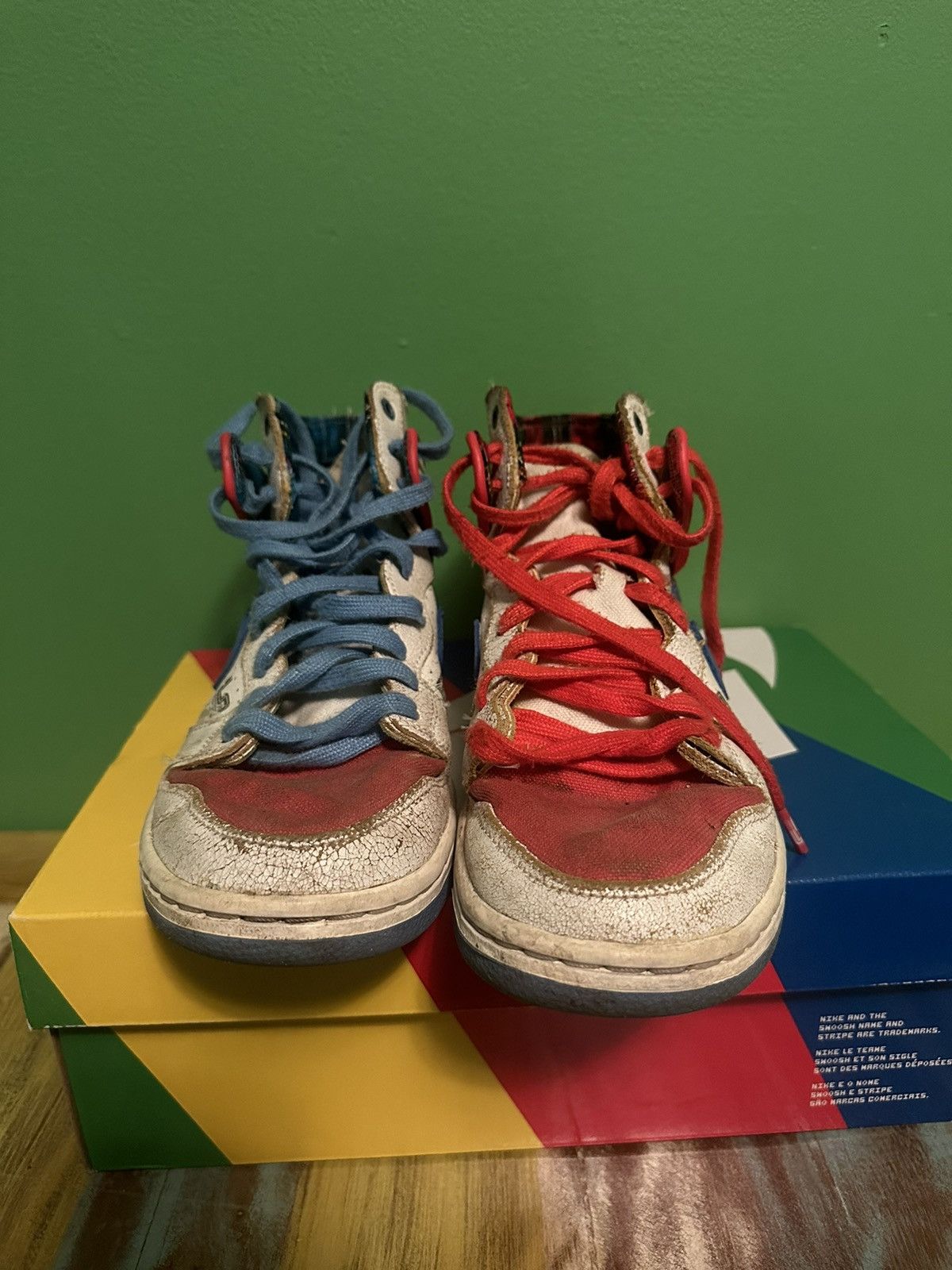 Nike Magnus Walker x Ishod Wair SB Dunk High Decon Urban Outlaw Size US 8 / EU 41 - 3 Thumbnail