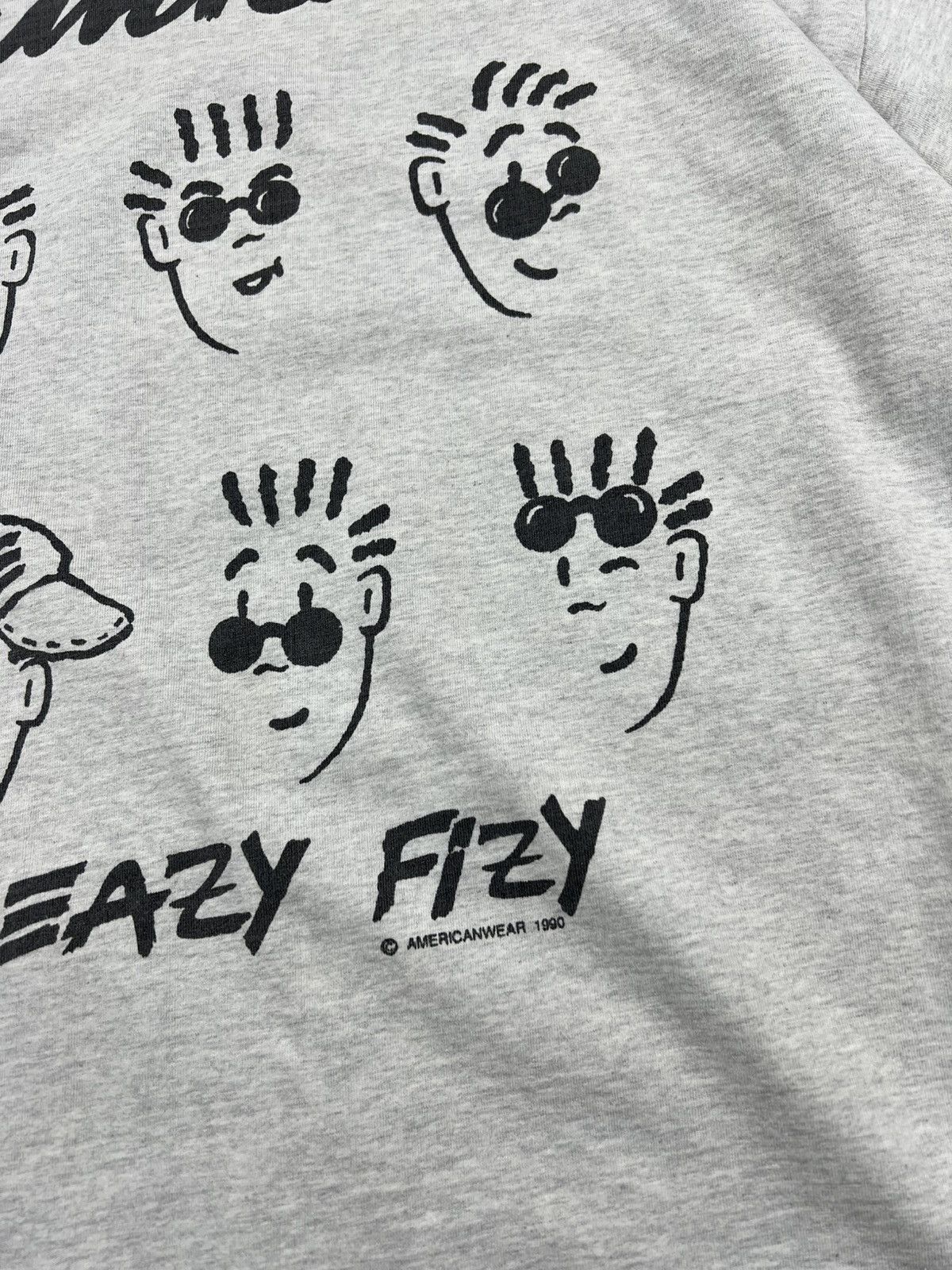 Vintage Vintage American Wear Eazy Fizy 1990 Single Stitch Y2K Tee Size US M / EU 48-50 / 2 - 4 Thumbnail