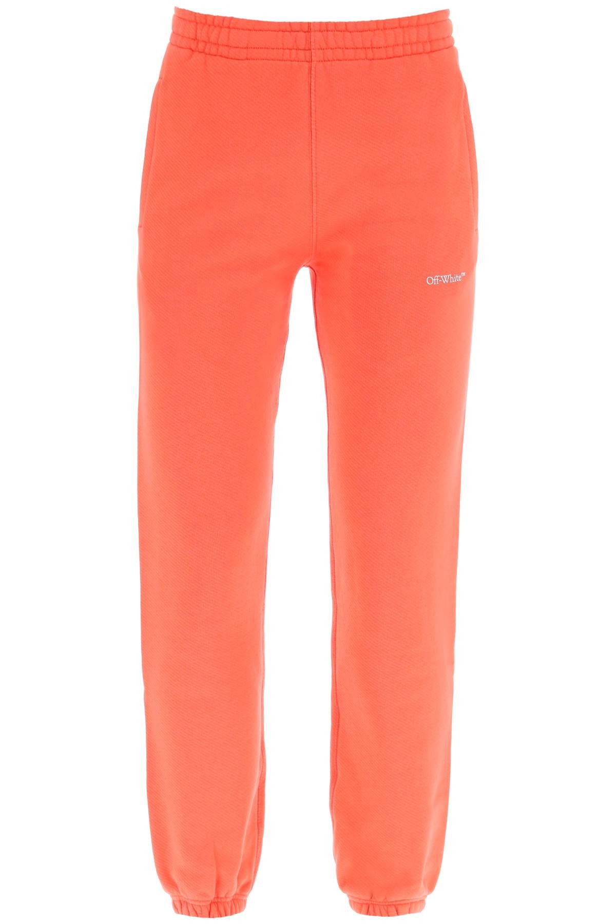 image of Off White 'bookish' Sweatpants In Organic Cotton in Rosa, Women's (Size 24)