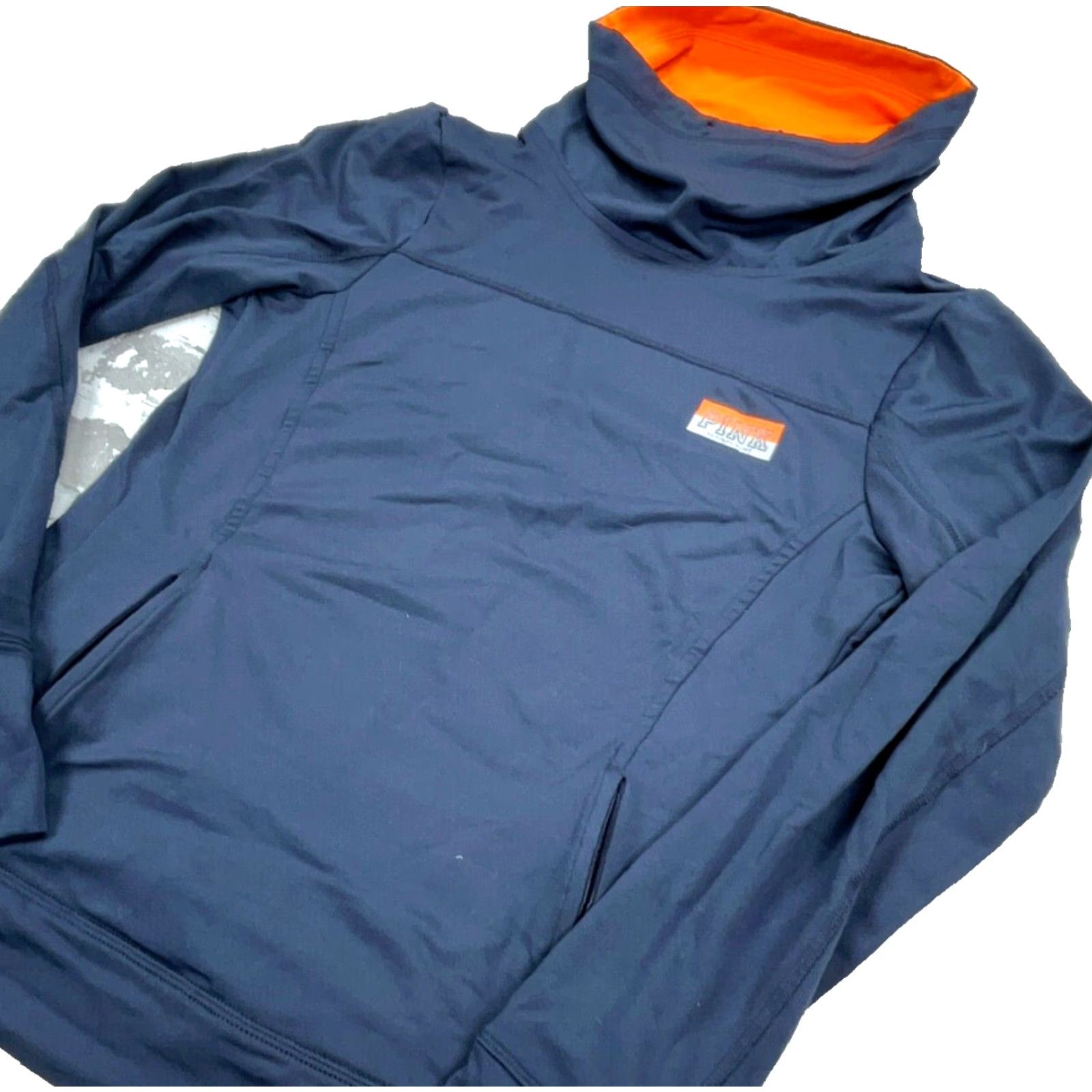 Victoria's Secret Viktoria's Secret Sweater Women Medium Blue Orange Sweatshirt Performance Active Shirt Size M / US 6-8 / IT 42-44 - 2 Thumbnail