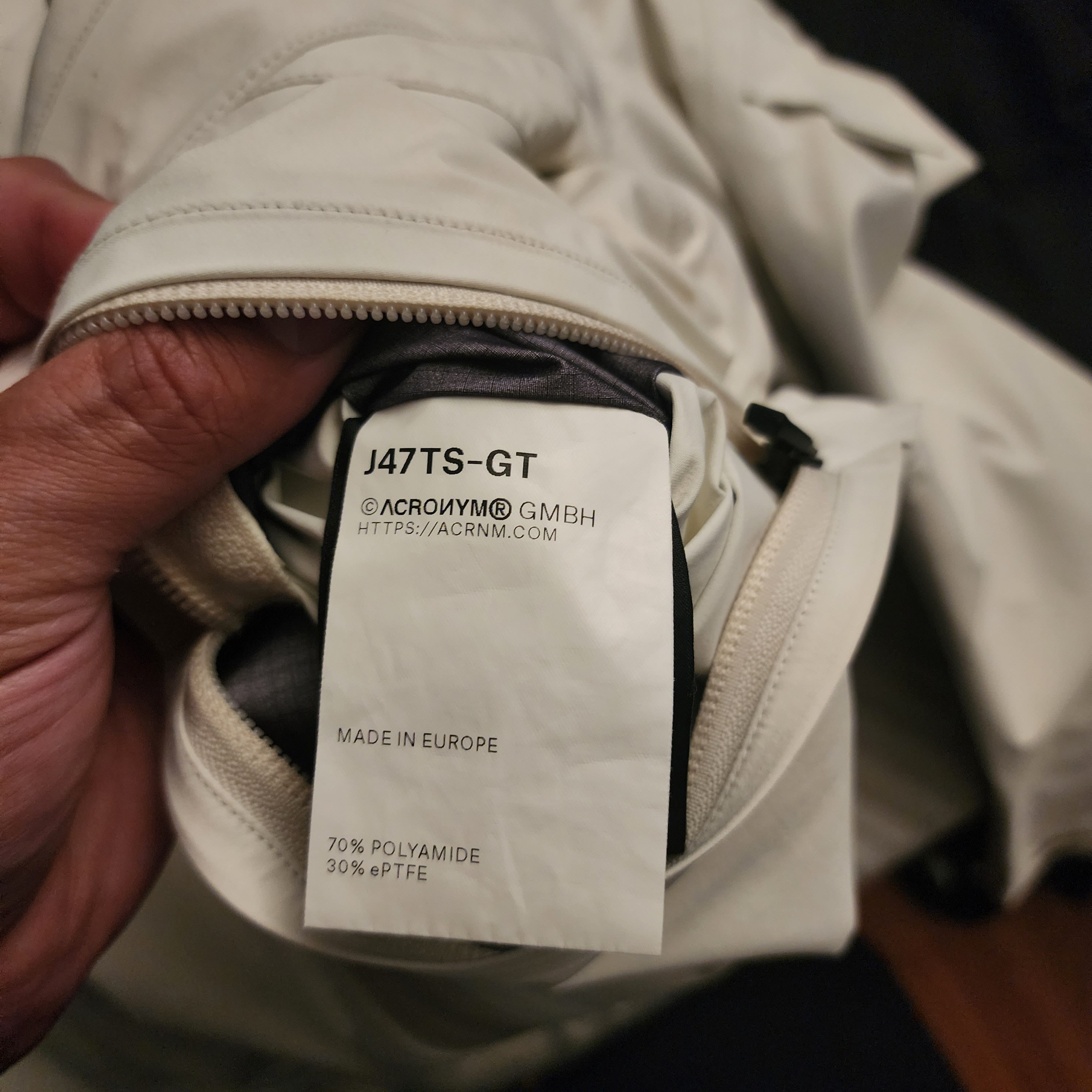 Acronym J47TS-GT-WHT Size US M / EU 48-50 / 2 - 8 Thumbnail
