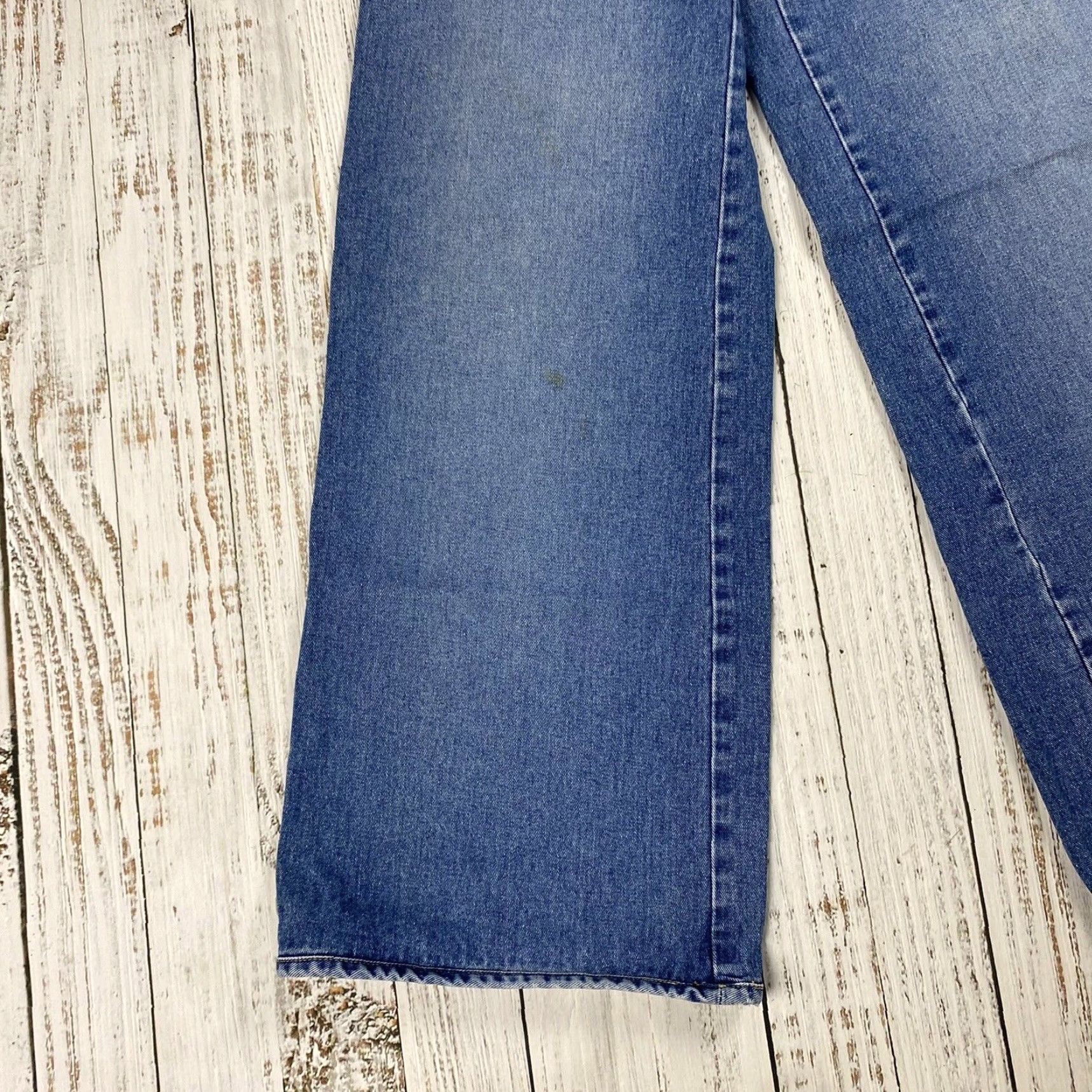 JNCO VINTAGE Gasoline Women Jeans Baggy Wide Leg 90s Denim Spring Summer Fall Winter Rave Cargo Pockets Size 28" / US 6 / IT 42 - 3 Thumbnail