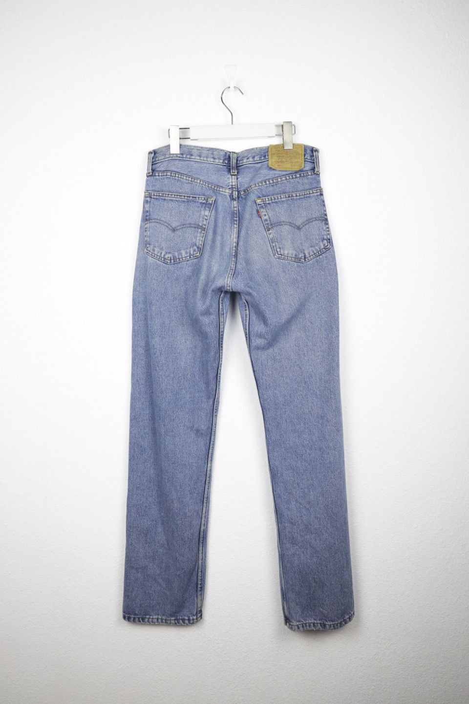 Levi's × Levi's Vintage Clothing × Vintage Vintage 90s Levi's 501 Blue Washed Denim Tab Jeans Pants Size US 32 / EU 48 - 8 Thumbnail