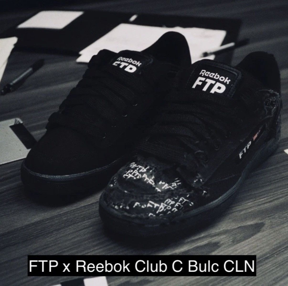 Fuck The Population FTP + REEBOK CLUB C BULC - SIZE 9.5 Size US 9.5 / EU 42-43 - 4 Thumbnail