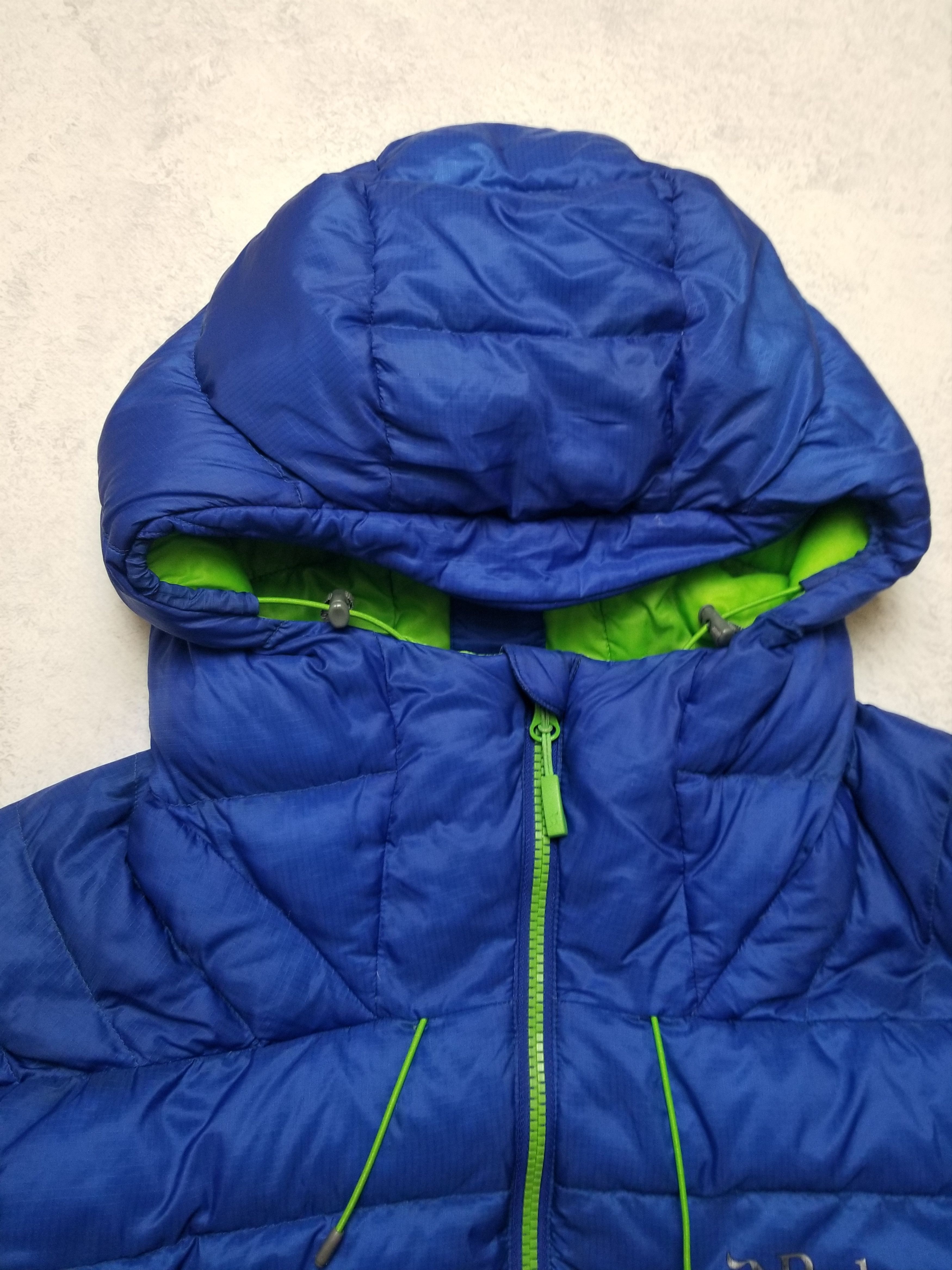 Rab Rab Electron Down Puffer Jacket Blue Green Pertex Size US S / EU 44-46 / 1 - 10 Thumbnail