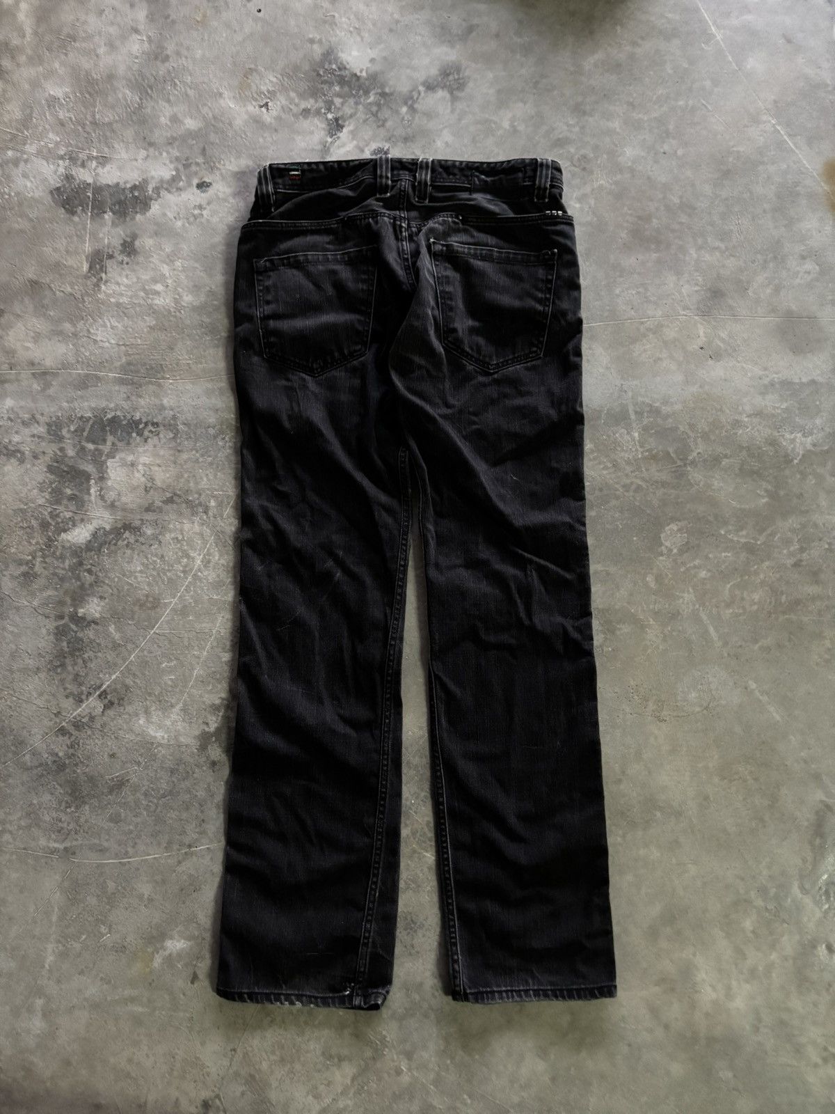 Diesel 2000s Diesel industry opium black jeans claw washed faded Size US 34 / EU 50 - 11 Thumbnail