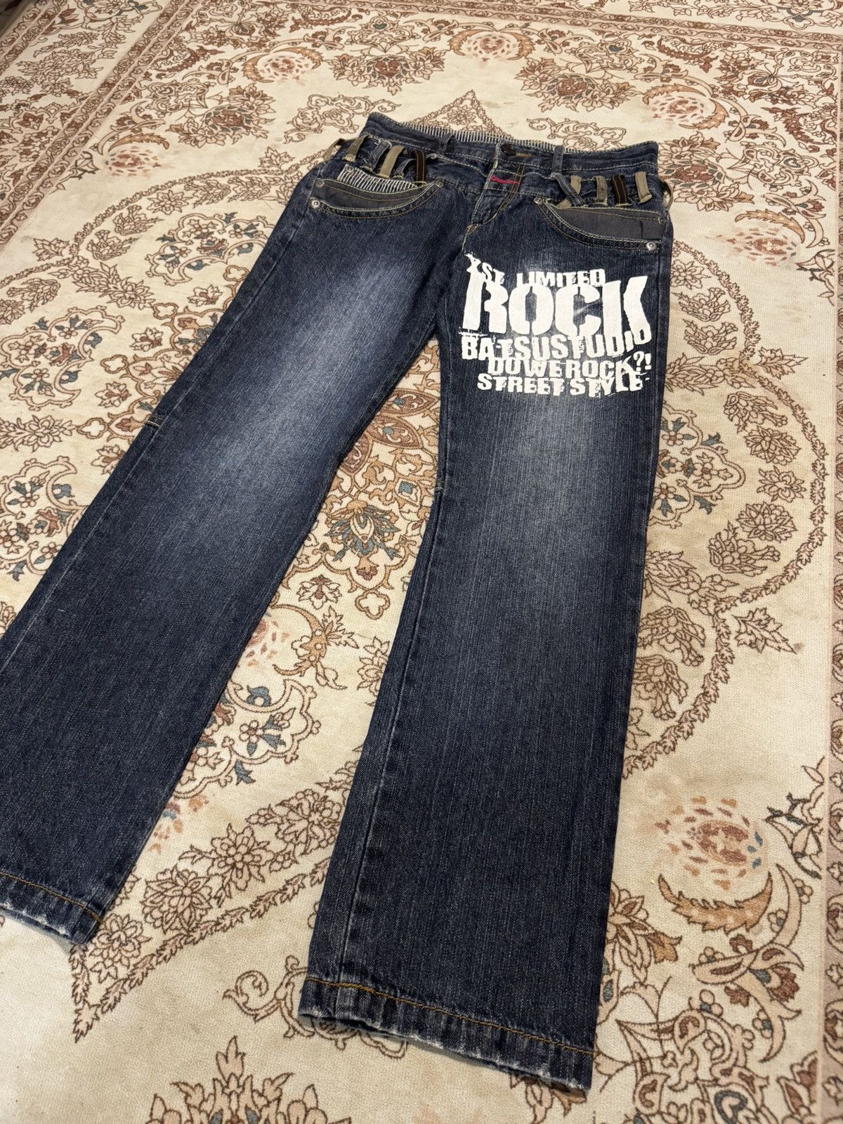 Vintage Ba-Tsu Studio Double Waist Jeans