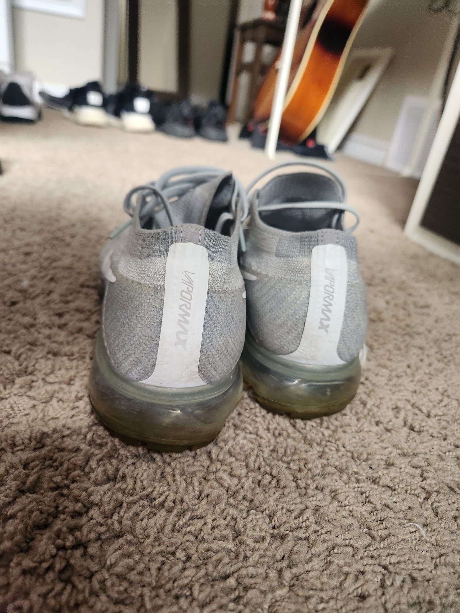 Nike Nike Air VaporMax Pure Platinum Size US 8.5 / EU 41-42 - 1 Thumbnail