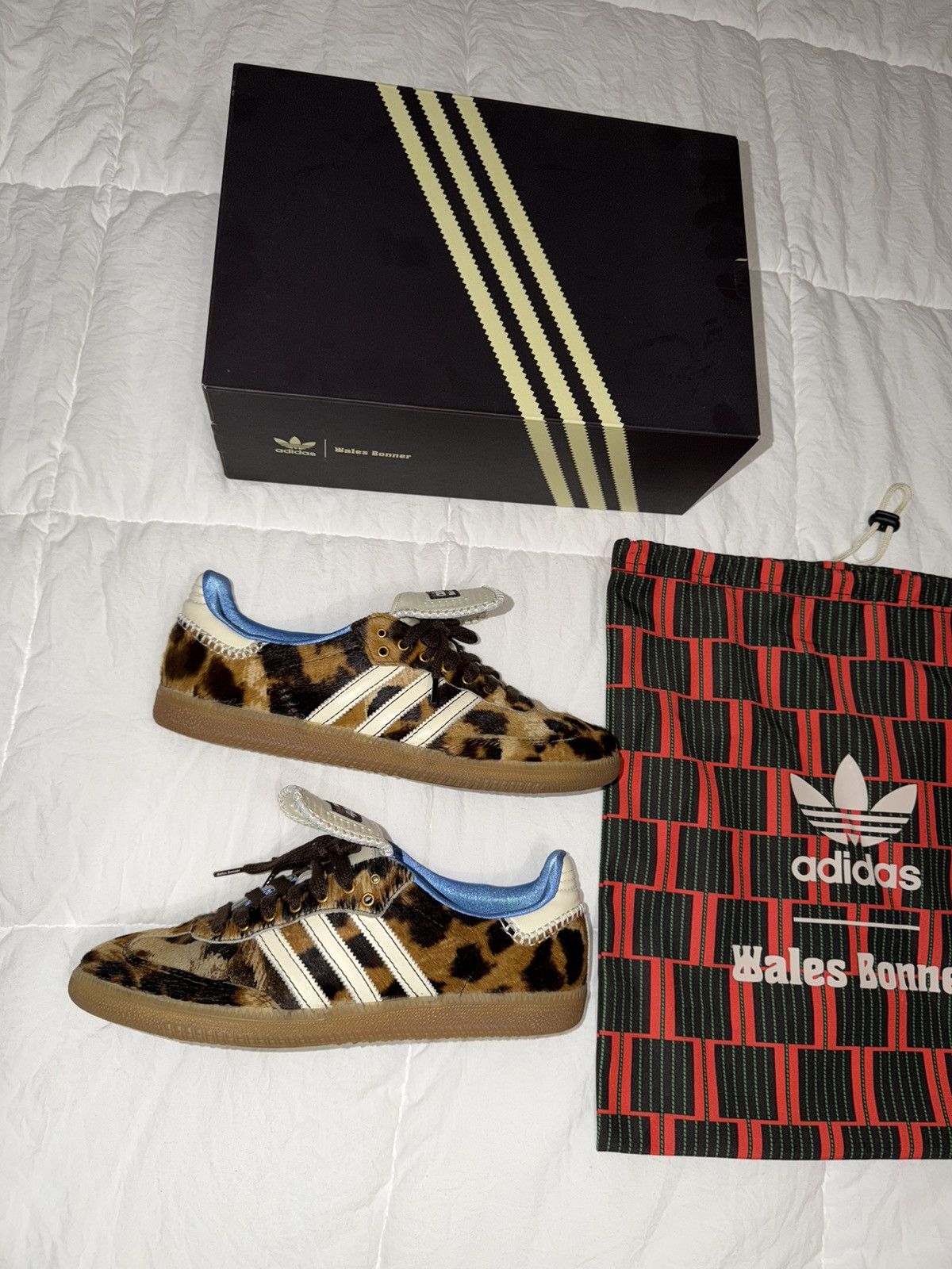 Adidas × Wales Bonner Wales Bonner x Adidas Samba Leopard print Size US 10.5 / EU 43-44 - 2 Thumbnail