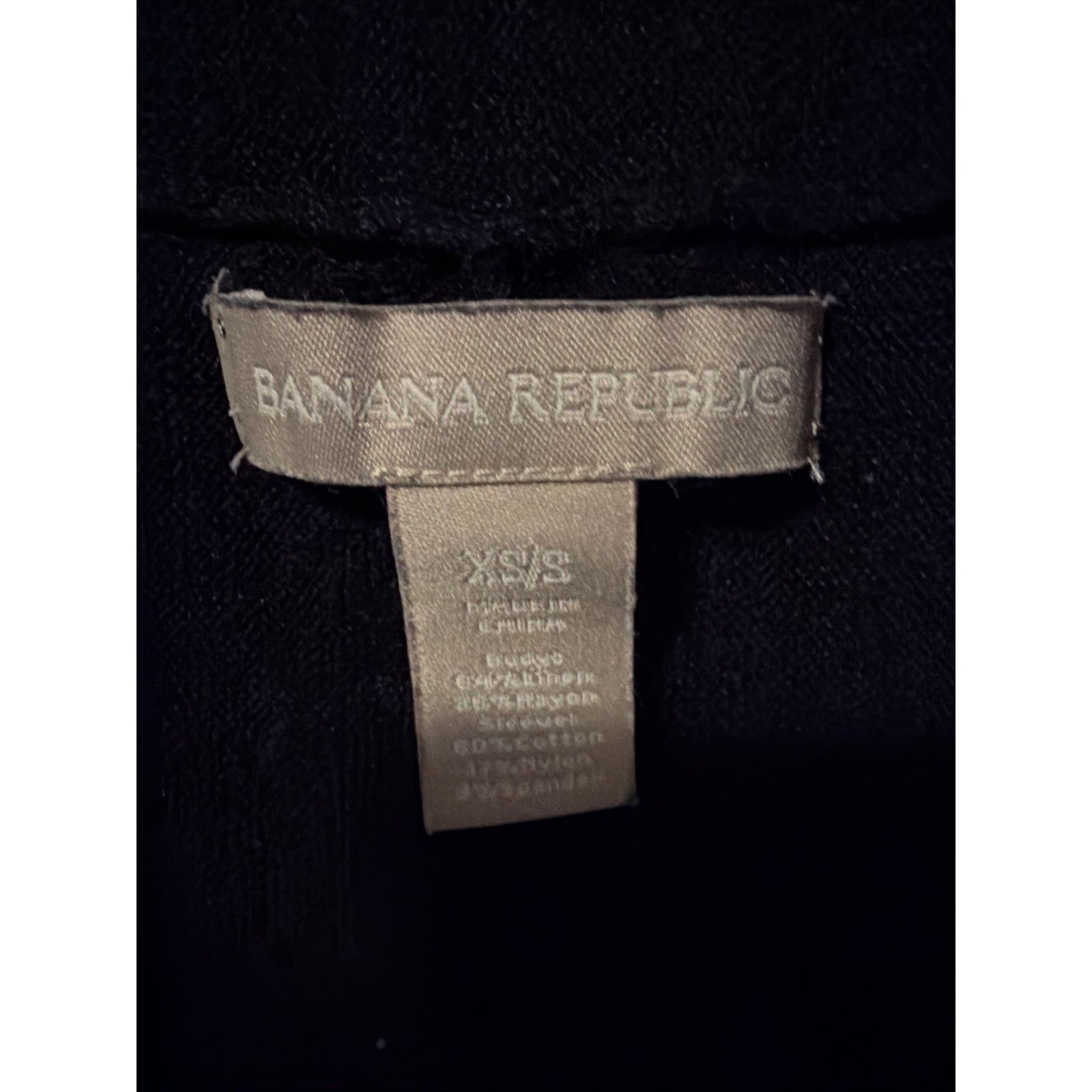 Banana Republic Banana Republic Women Cardigan Sweater Black XS/S Size XS / US 0-2 / IT 36-38 - 9 Thumbnail
