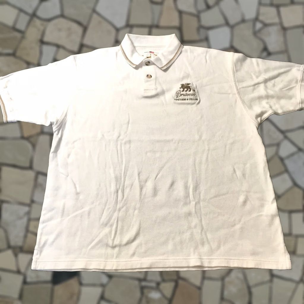 Vintage The Skins Game Polo Shirt Golf Shirt Men's LARGE Short Sleeve Cotton EMBROIDERED Size US L / EU 52-54 / 3 - 1 Thumbnail