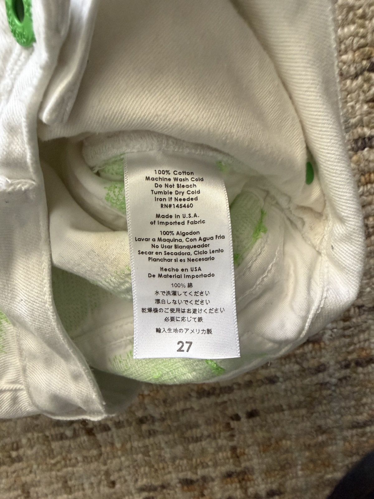 Endless Endless Denim white/green Size US 28 / EU 44 - 10 Thumbnail