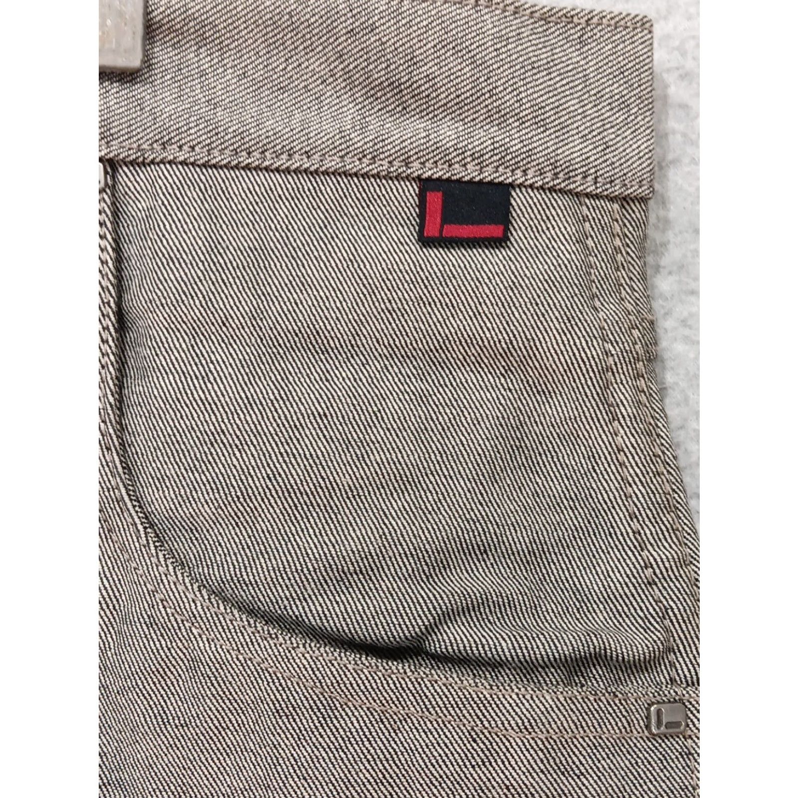 Fubu VINTAGE FUBU Jeans Denim Inside Out Reversed Loose Fit 38x34 Mens Charcoal Black Gray Logo 90s Size US 38 / EU 54 - 6 Thumbnail