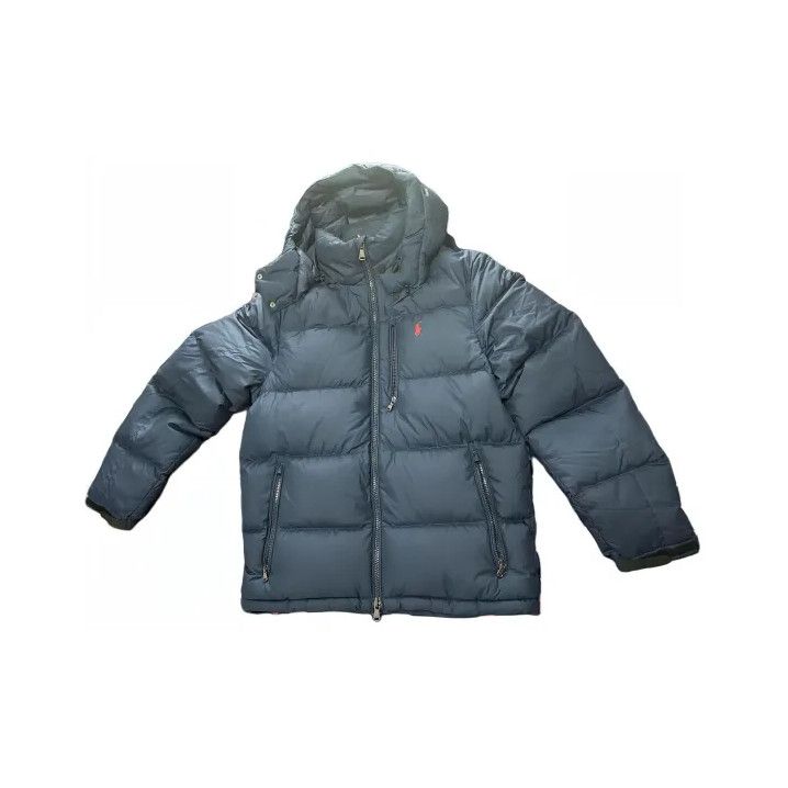 Polo Ralph Lauren Polo Ralph Lauren Logo Embroidered Hooded Down Jacket Size US XXL / EU 58 / 5 - 1 Thumbnail