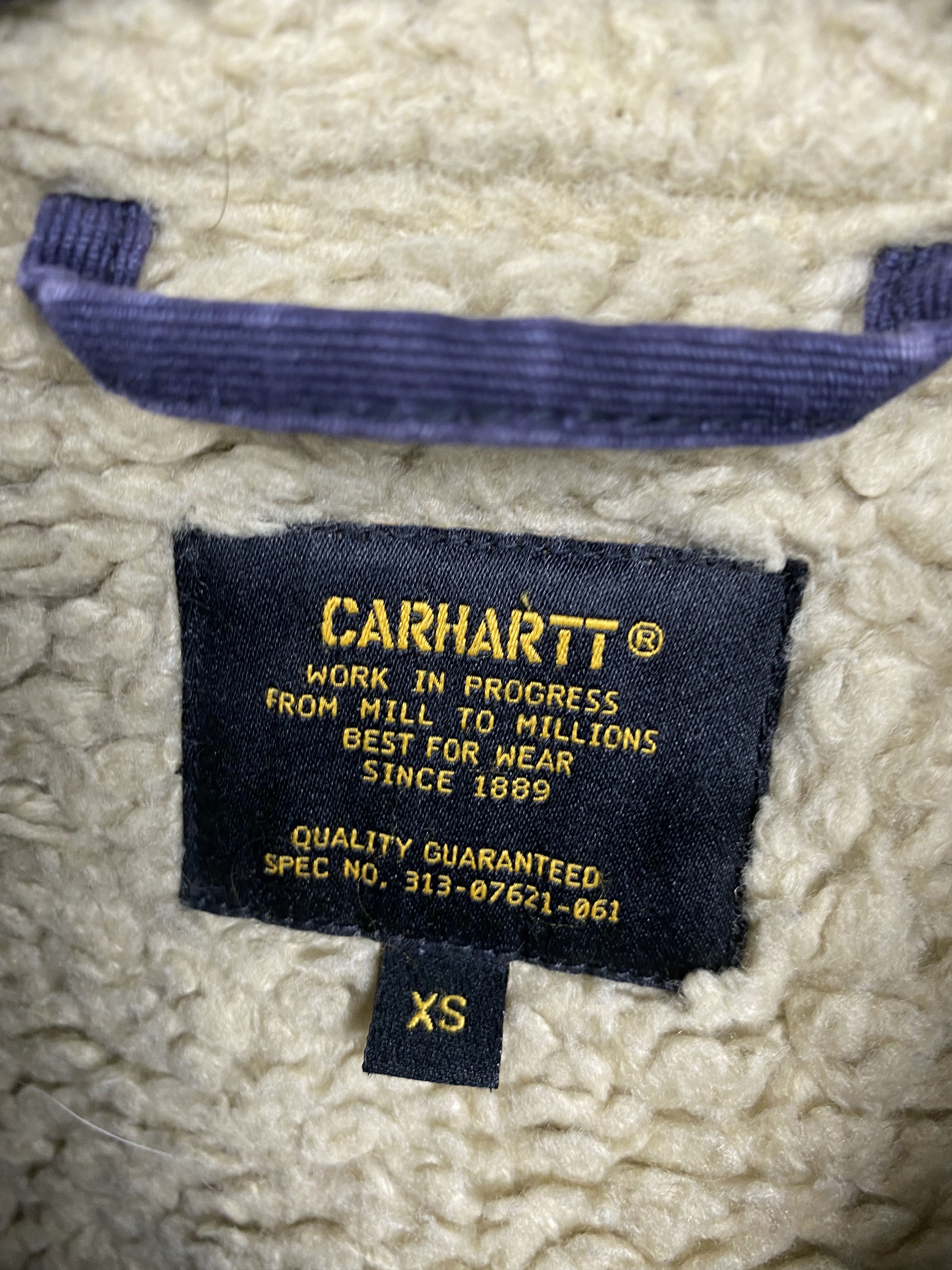 Carhartt Carhartt WIP Vintage Sherpa Lined Sheffield Jacket Size US XS / EU 42 / 0 - 8 Thumbnail