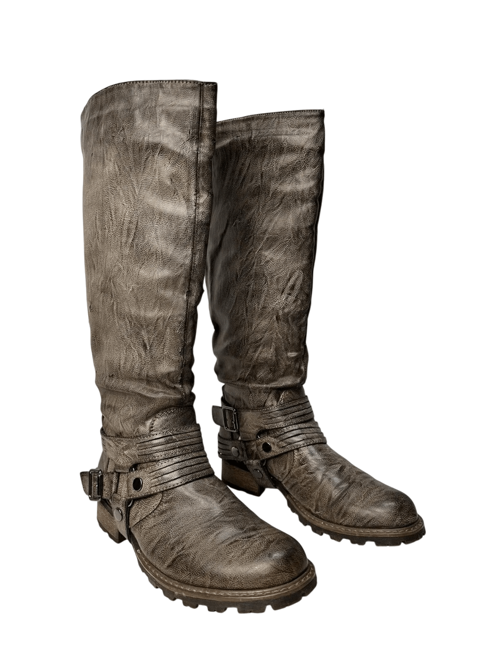 Western Rise Vintage High Boots Leather Rick Owens Style Western Opium Size US 8 / EU 41 - 7 Thumbnail