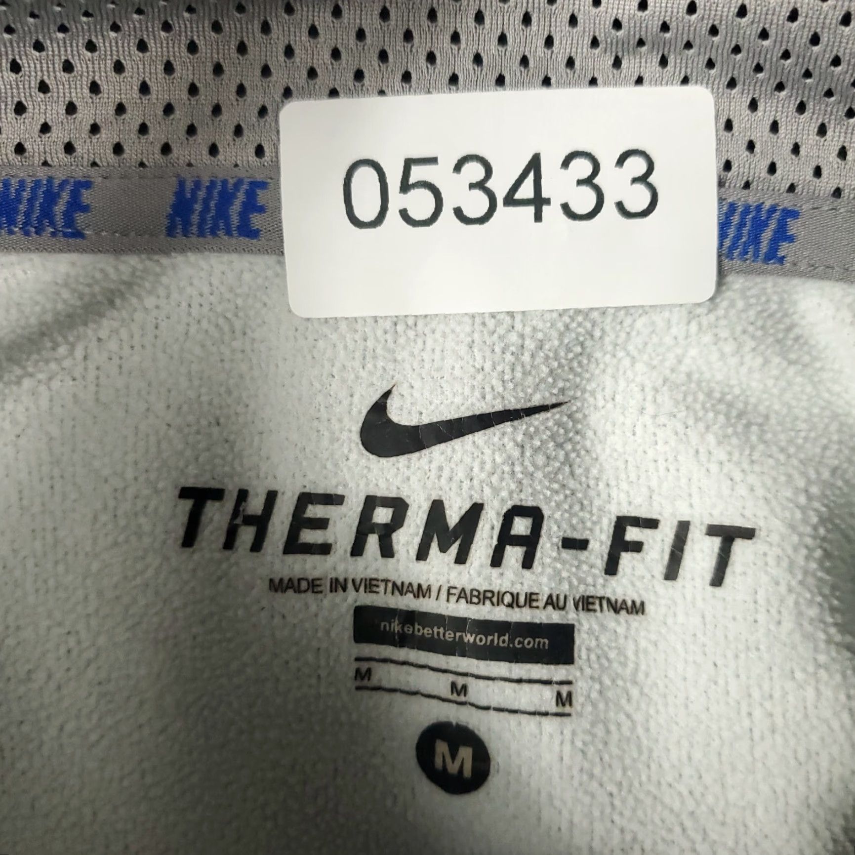 Nike Nike Sweatshirt Mens Size M Gray 1/4 Zip Pullover Mock Neck Long Sleeve Logo Swoosh Vintage No (if allowed) Size US M / EU 48-50 / 2 - 8 Thumbnail