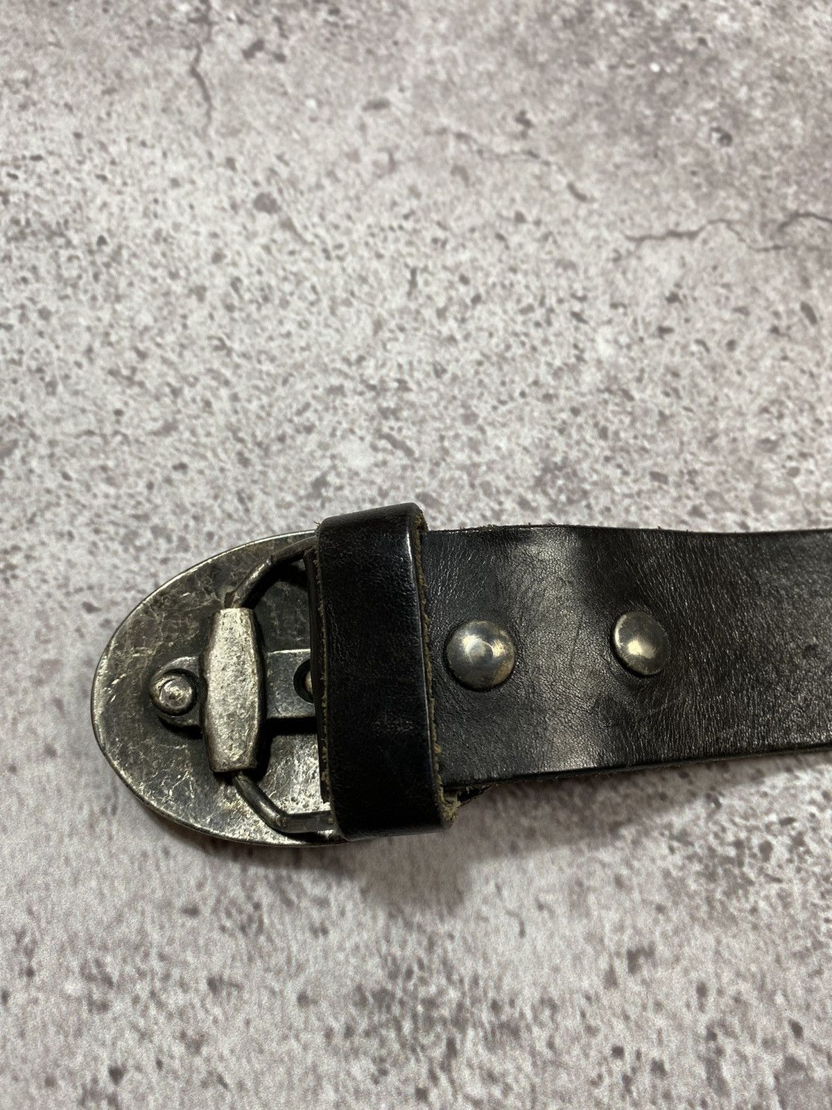 Chevignon × Vintage Vintage CHAVIGNON USA leather belt Size 32 - 10 Thumbnail