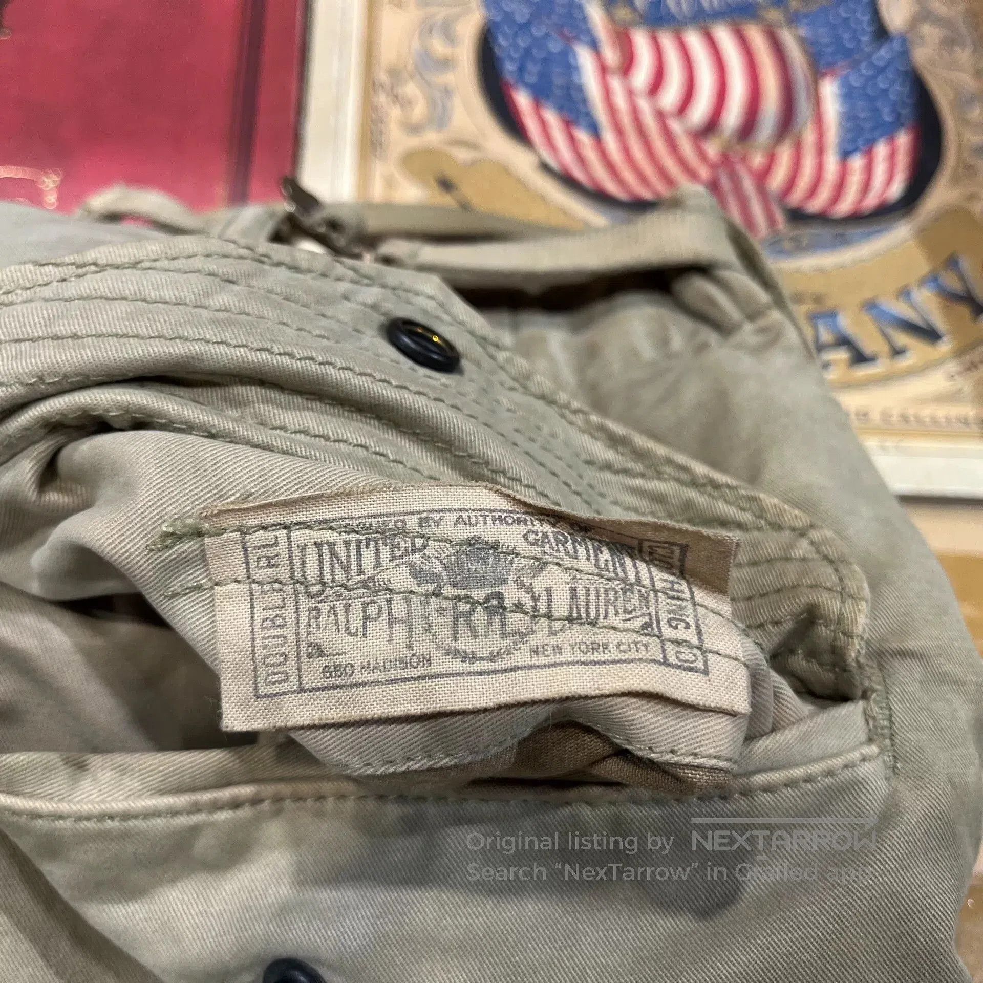 RRL Ralph Lauren vintage double rl cargo shorts for men. Size US 32 / EU 48 - 4 Thumbnail