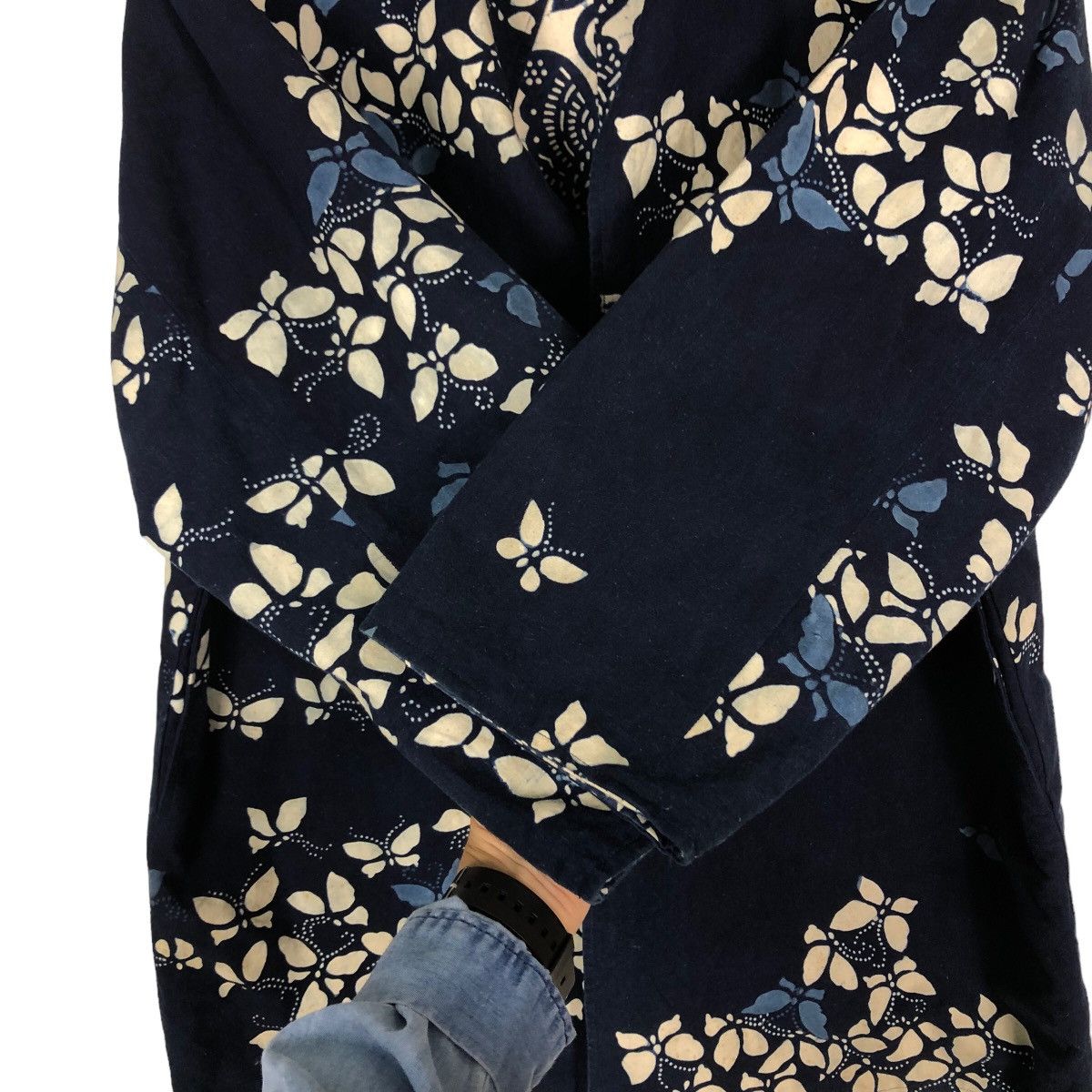 Blue Blue Japan Vintage Full Print BlueBlue Japan Design Jacket Traditional Size US M / EU 48-50 / 2 - 12 Thumbnail