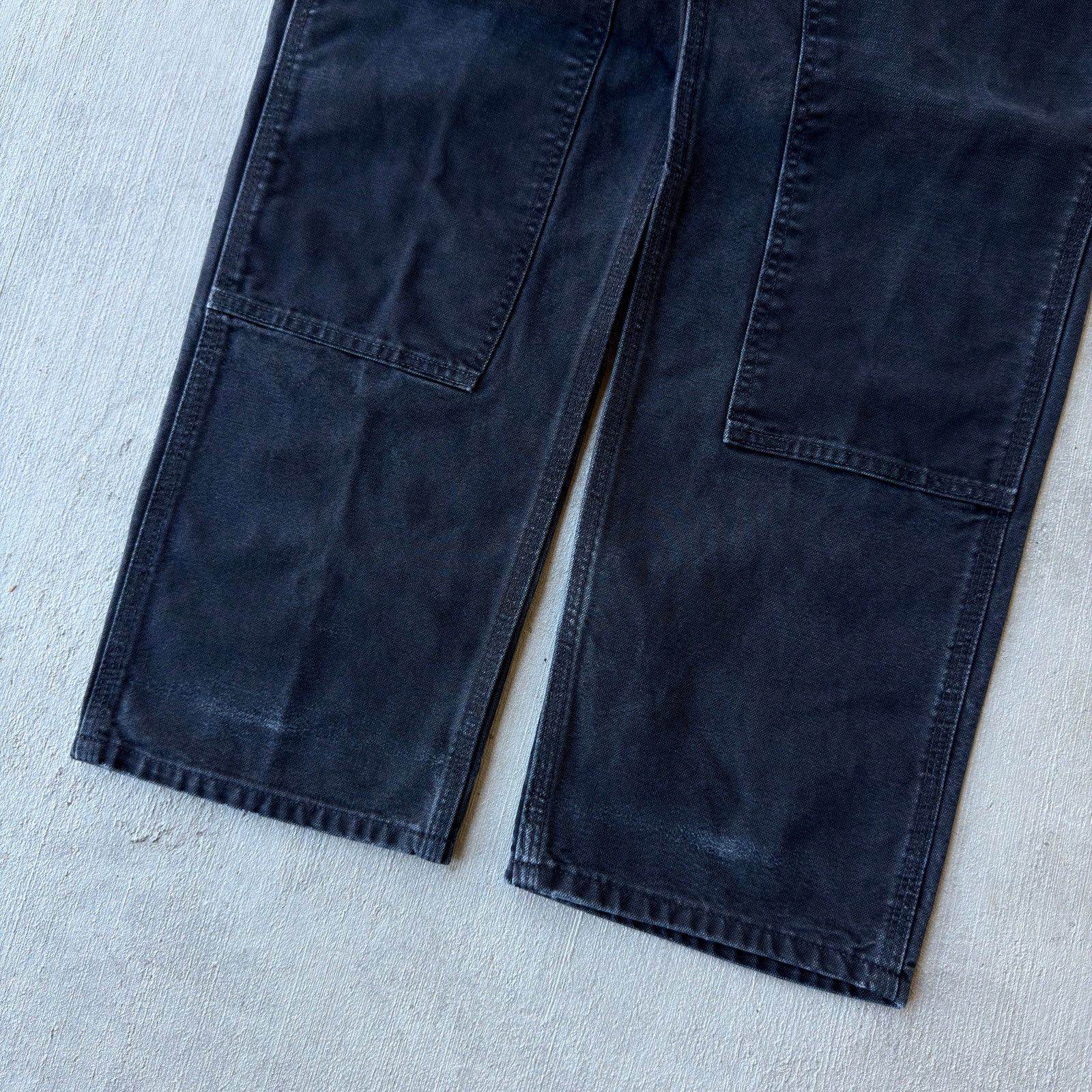 Carhartt × Vintage Carhartt black double knee work wear carpenter pants Size US 28 / EU 44 - 3 Thumbnail