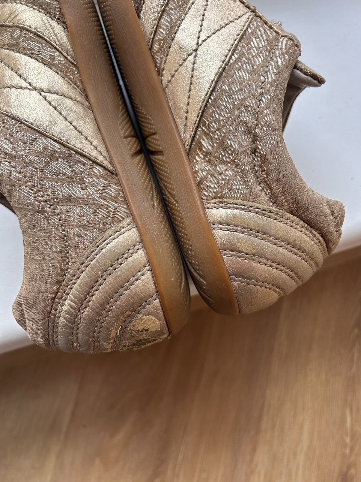 Dior × John Galliano × Vintage 2004 Dior By John Galliano Monogram Sneakers Size US 7.5 / IT 37.5 - 15 Thumbnail