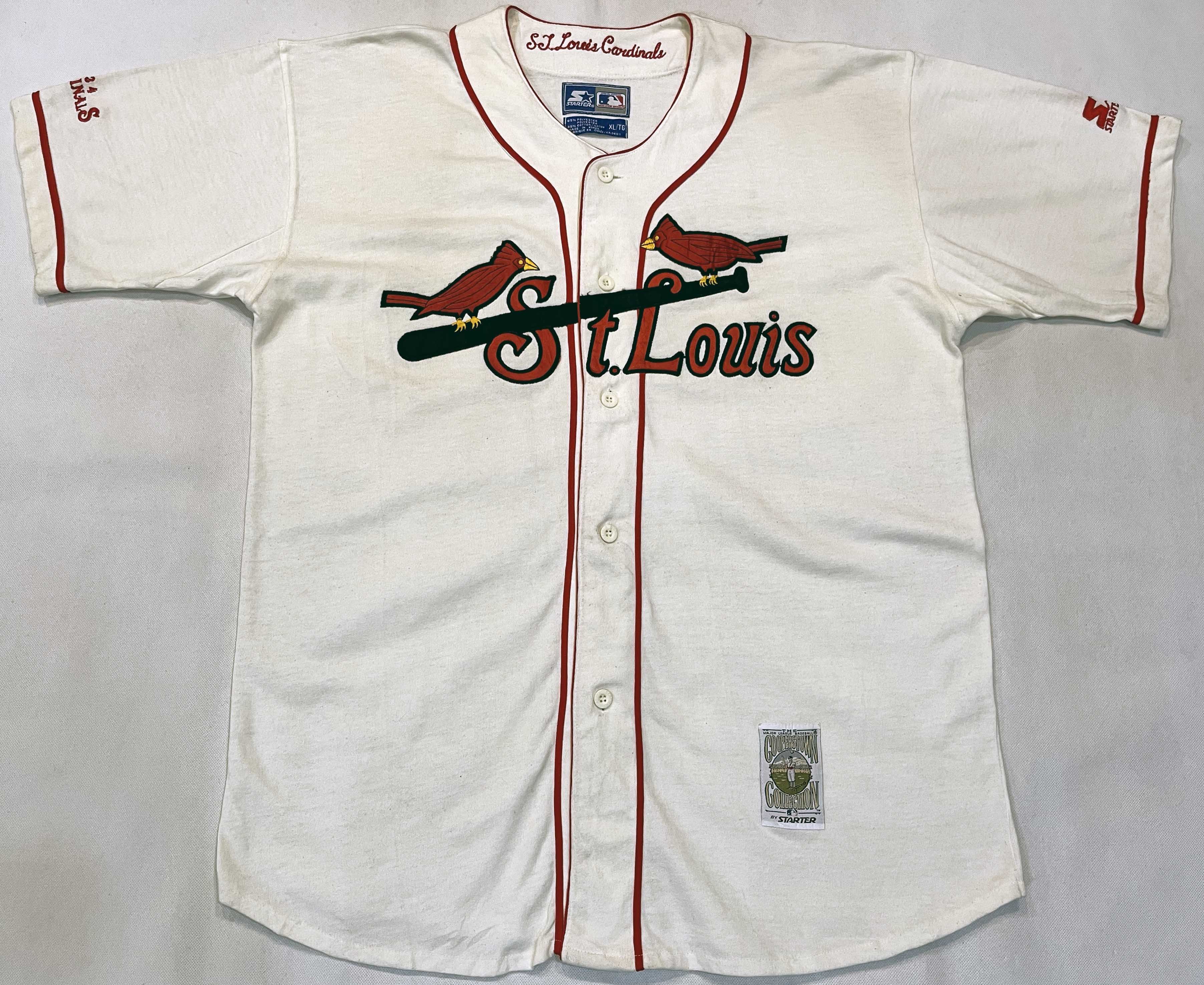 Starter × Vintage Vintage Starter MLB St. Louis Cardinals Baseball Jersey Size US XL / EU 56 / 4 - 1 Thumbnail
