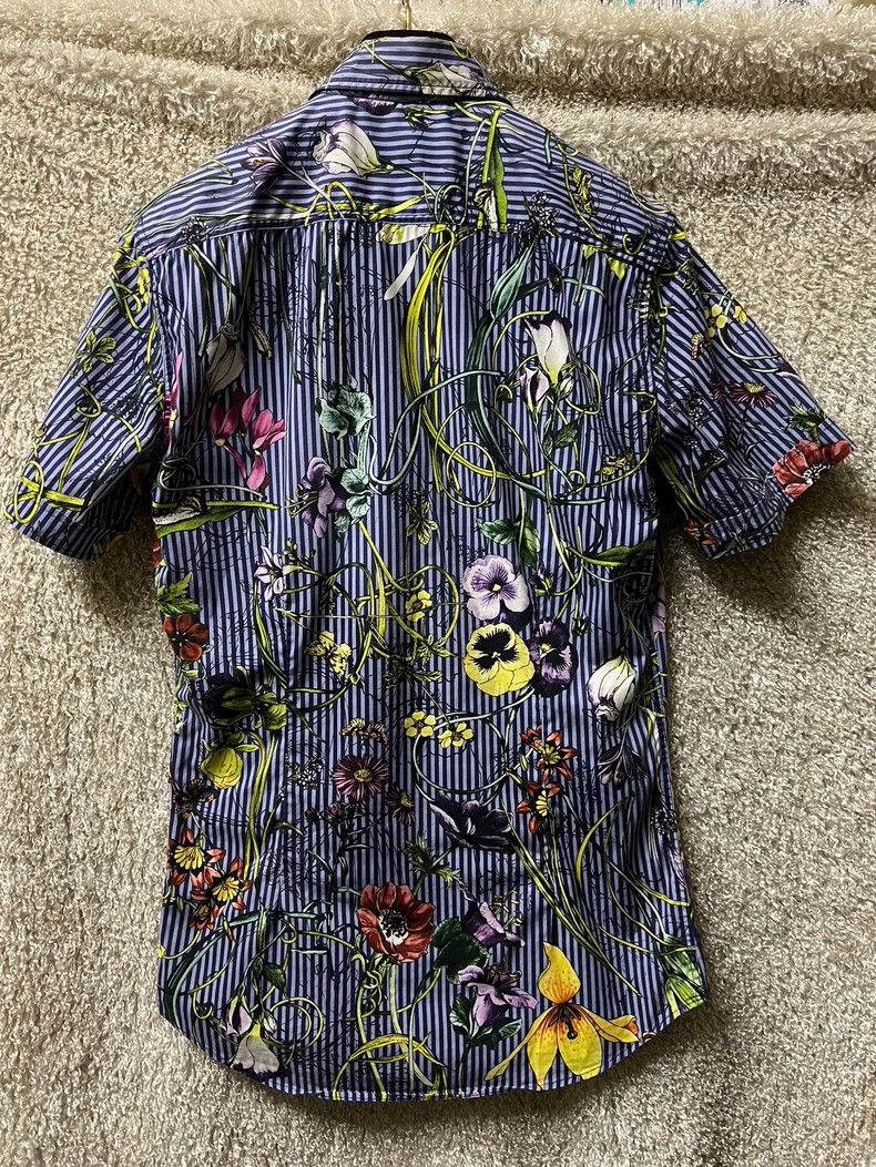 Gucci Gucci Size 38 Casual Hawaiian short-sleeved shirt 2503-Nex Size US XXS / EU 40 - 8 Thumbnail
