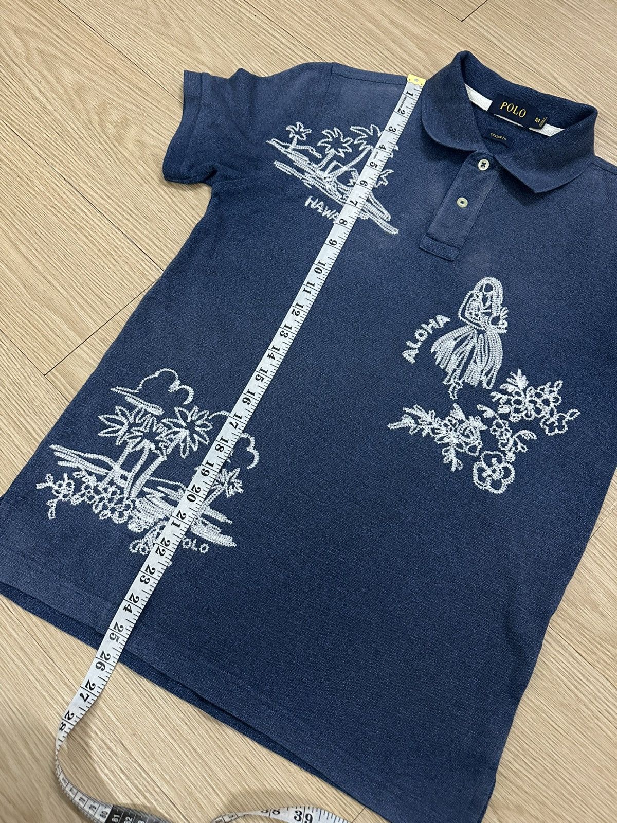 Beauty Beast × Polo Ralph Lauren × Ralph Lauren Rare And Beautiful Polo Ralph Lauren Hawaii Aloha Embroidery Size US M / EU 48-50 / 2 - 16 Thumbnail