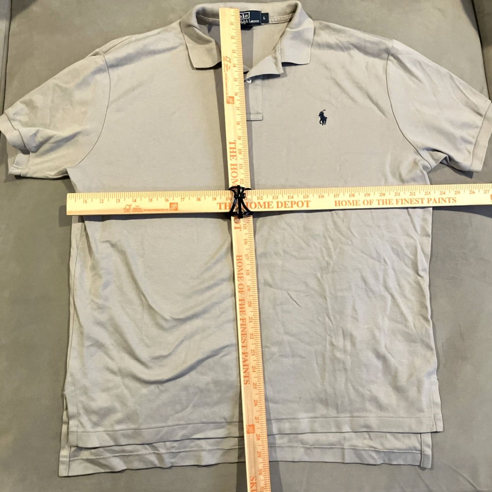 Polo Ralph Lauren Beautiful Polo Ralph Lauren Soft Gray Golf - Mens Large Size US L / EU 52-54 / 3 - 4 Thumbnail