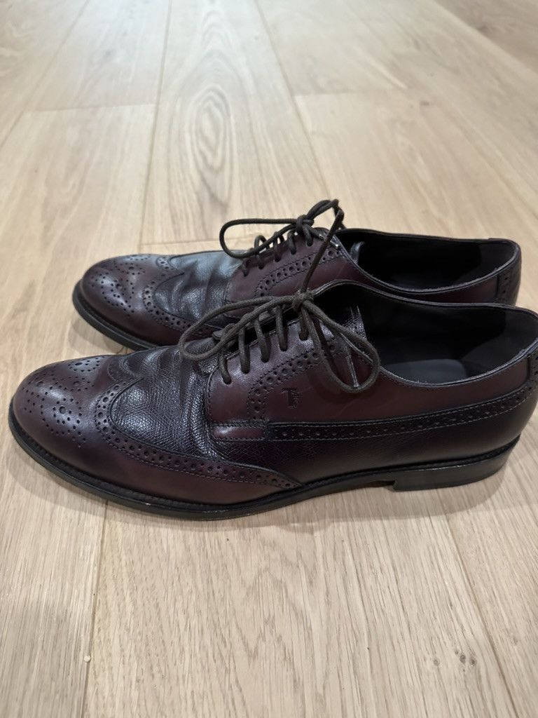 Tod's Two Tone Tod's Dress Shoes Size US 8.5 / EU 41-42 - 3 Thumbnail