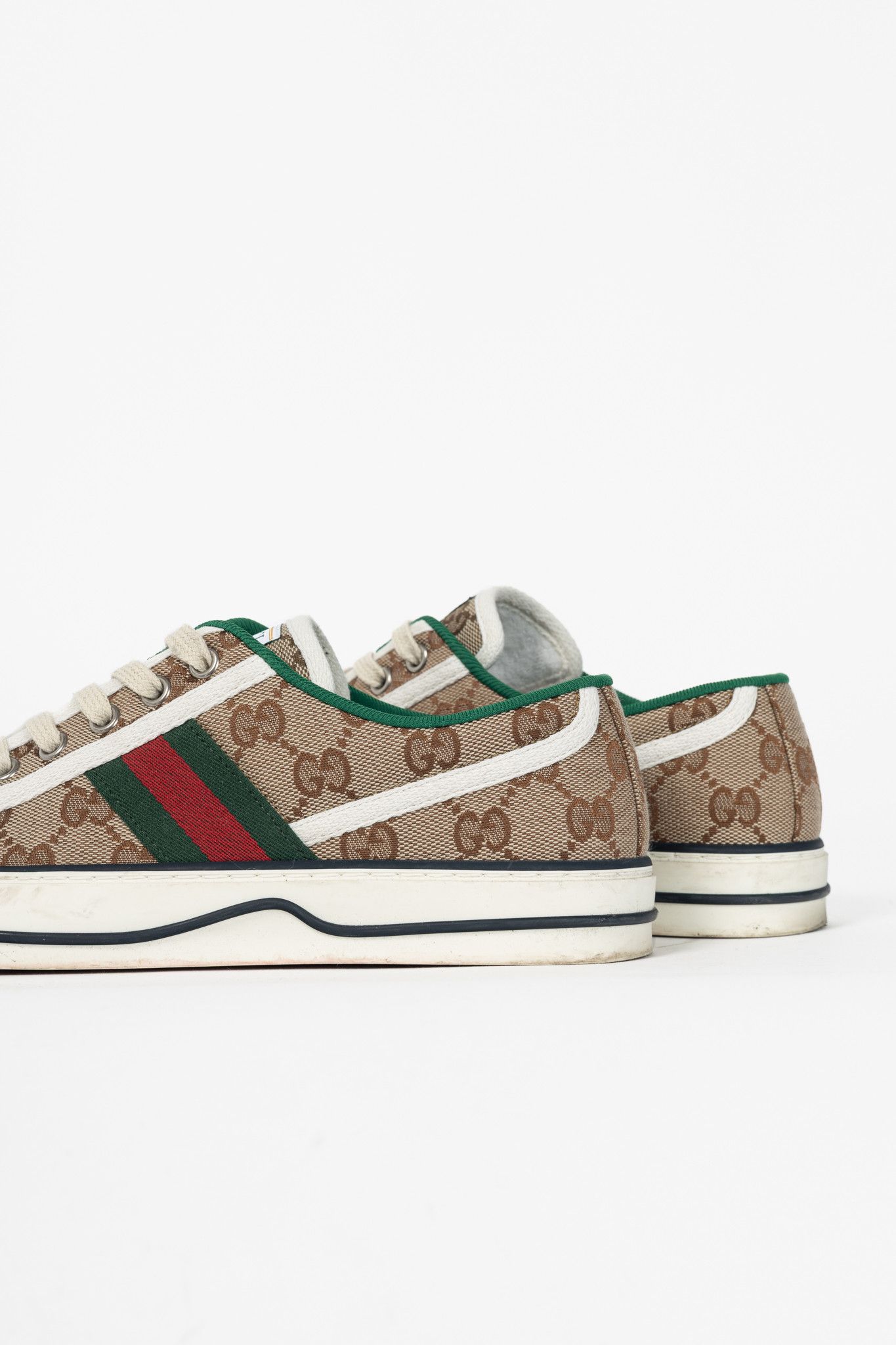 Gucci Gucci Gucci Tennis 1977 Original GG Canvas Sneakers Size US 6.5 / IT 36.5 - 9 Thumbnail