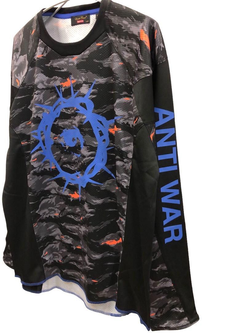 Supreme × Undercover SS23 "ANTI YOU" Moto Long Sleeve Jersey Size US L / EU 52-54 / 3 - 2 Thumbnail