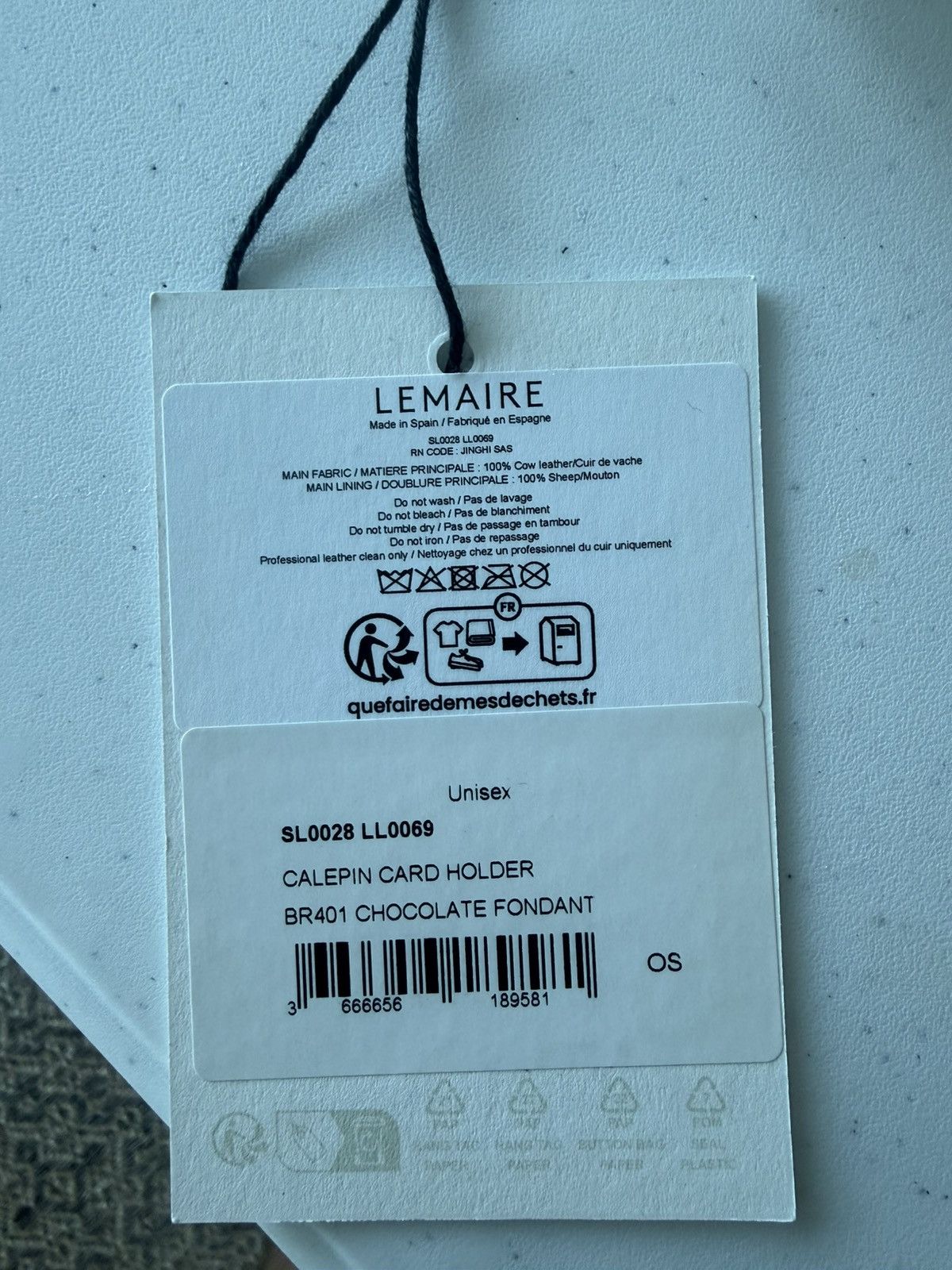Lemaire Lemaire Card Holder Size ONE SIZE - 4 Thumbnail