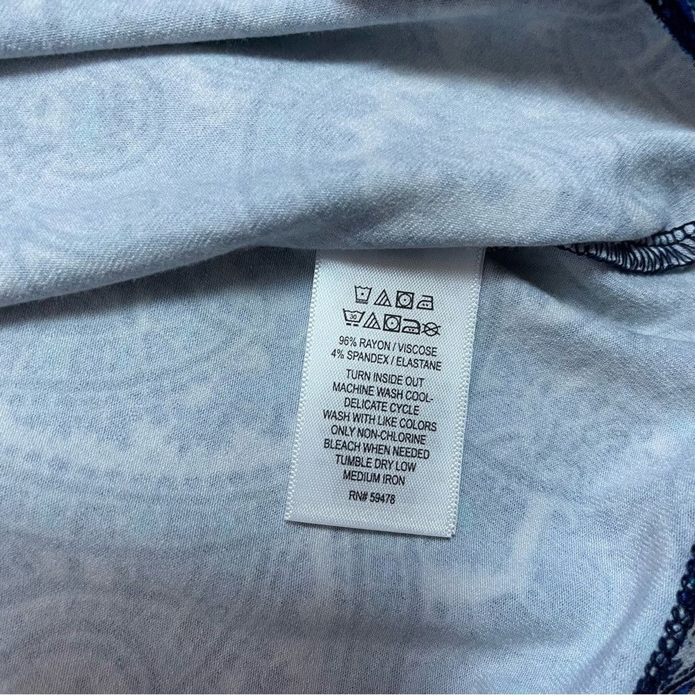 Other NWT New Sigrid Olsen Linen Rayon Blue Racerback Mini Dress Size XS / US 0-2 / IT 36-38 - 8 Thumbnail