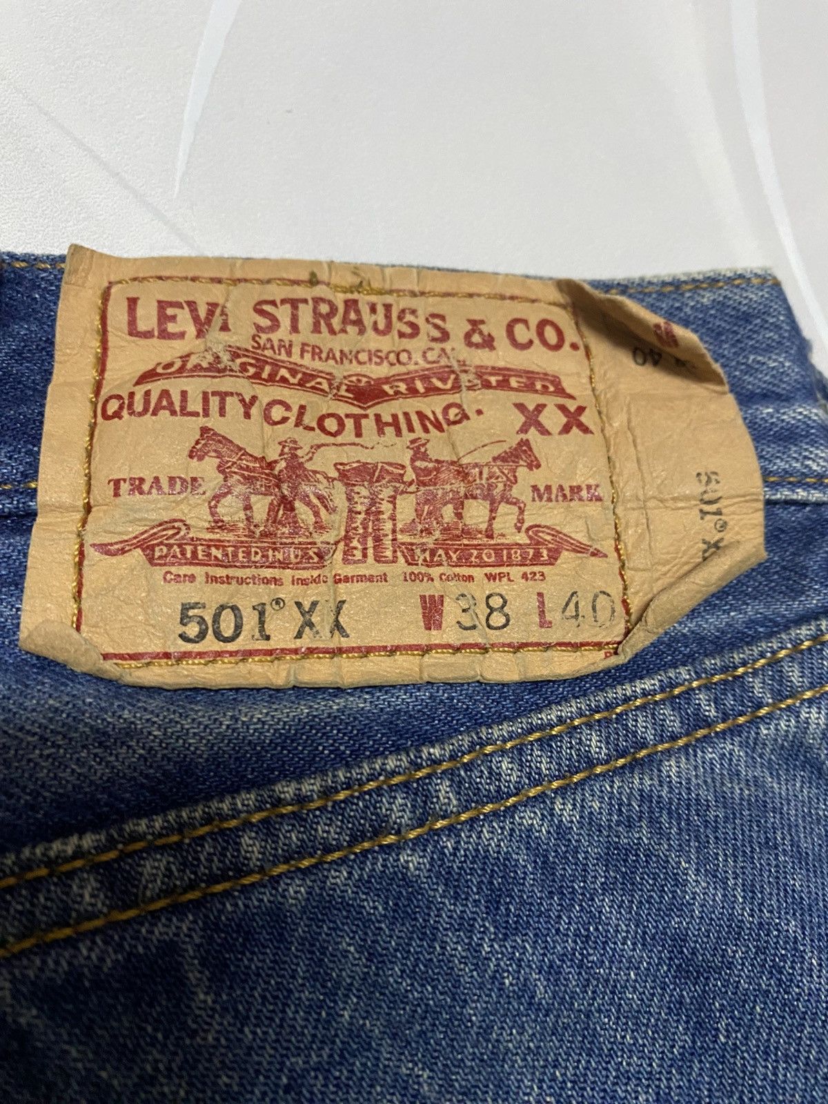 Levi's Vintage Clothing Vintage Levi’s 501 XX Size US 38 / EU 54 - 9 Thumbnail