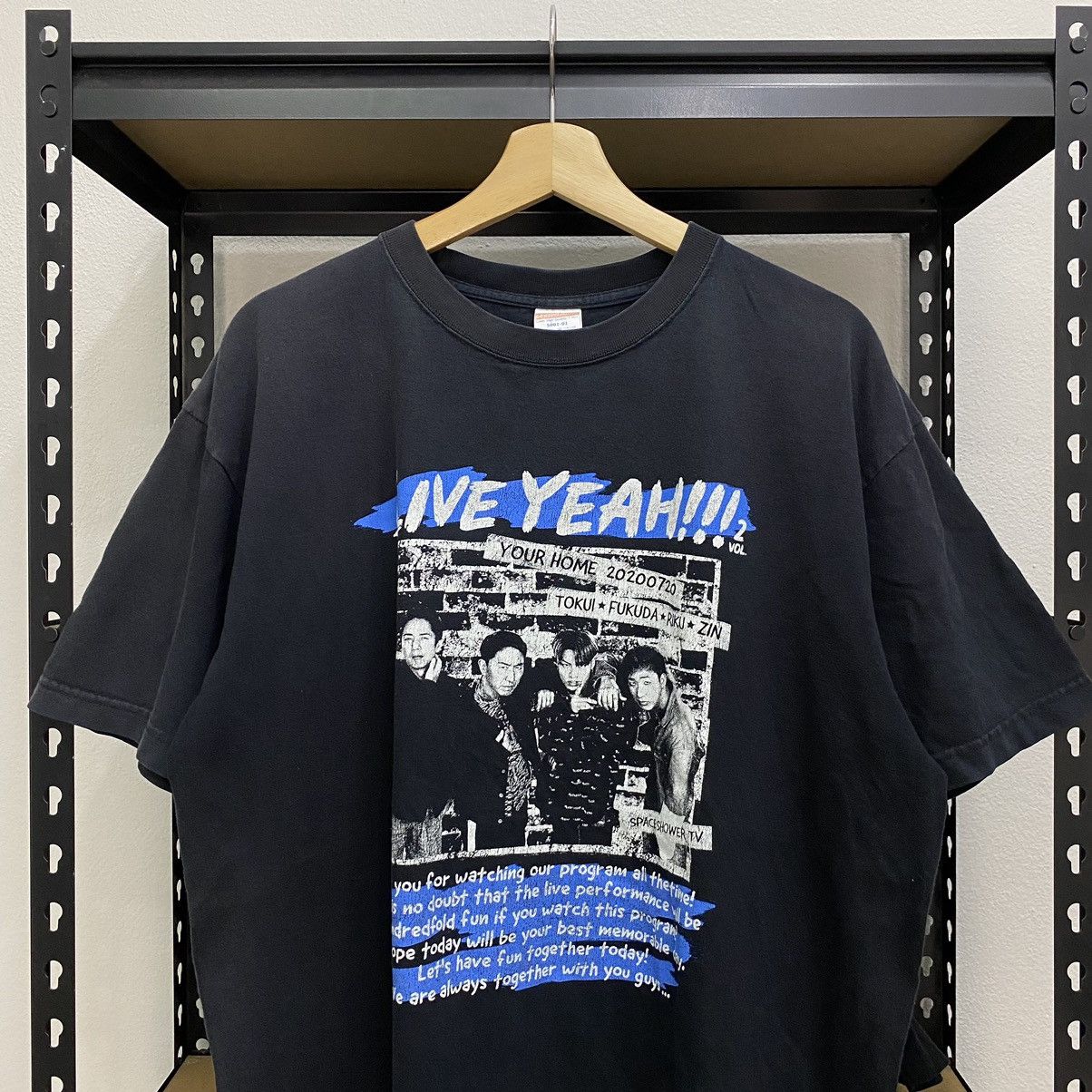 Band Tees × Vintage Vintage Live Yeah Your Home Japan Band Tshirt❗️ Size US XL / EU 56 / 4 - 2 Thumbnail