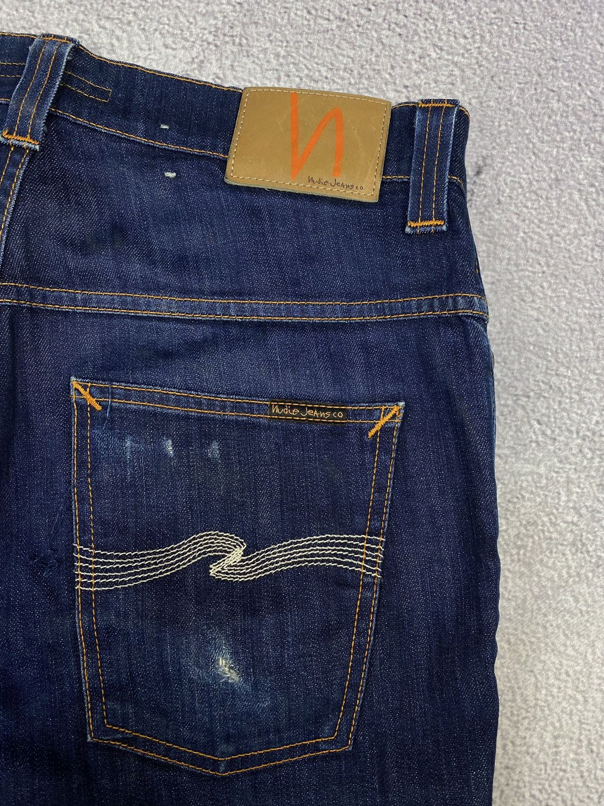Nudie Jeans Nudie Thin Finn Organic Custom Jeans Size US 33 - 21 Thumbnail