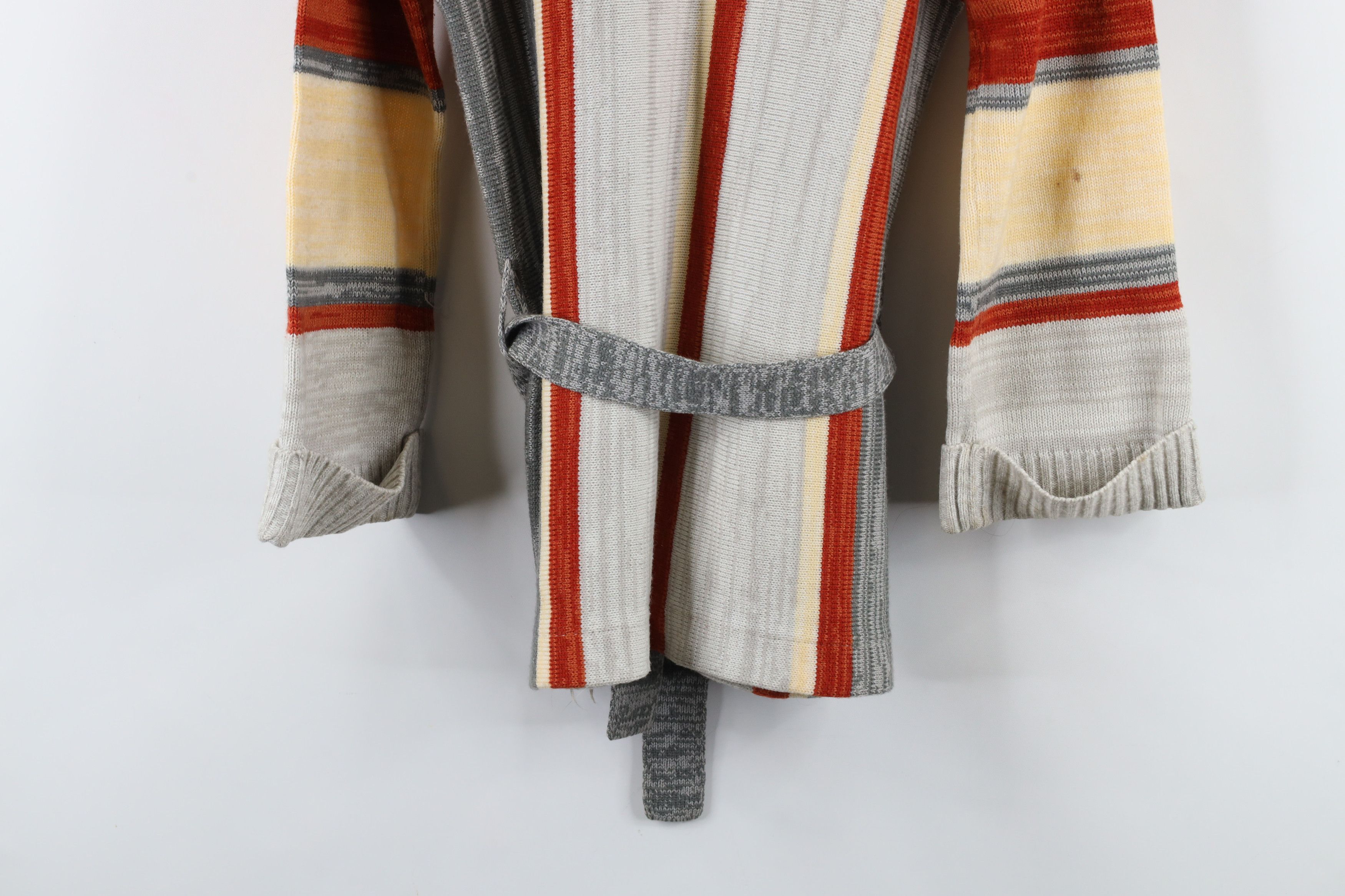 Vintage Vintage 70s Mid Century Modern MCM Knit Cardigan Sweater Size M / US 6-8 / IT 42-44 - 17 Thumbnail