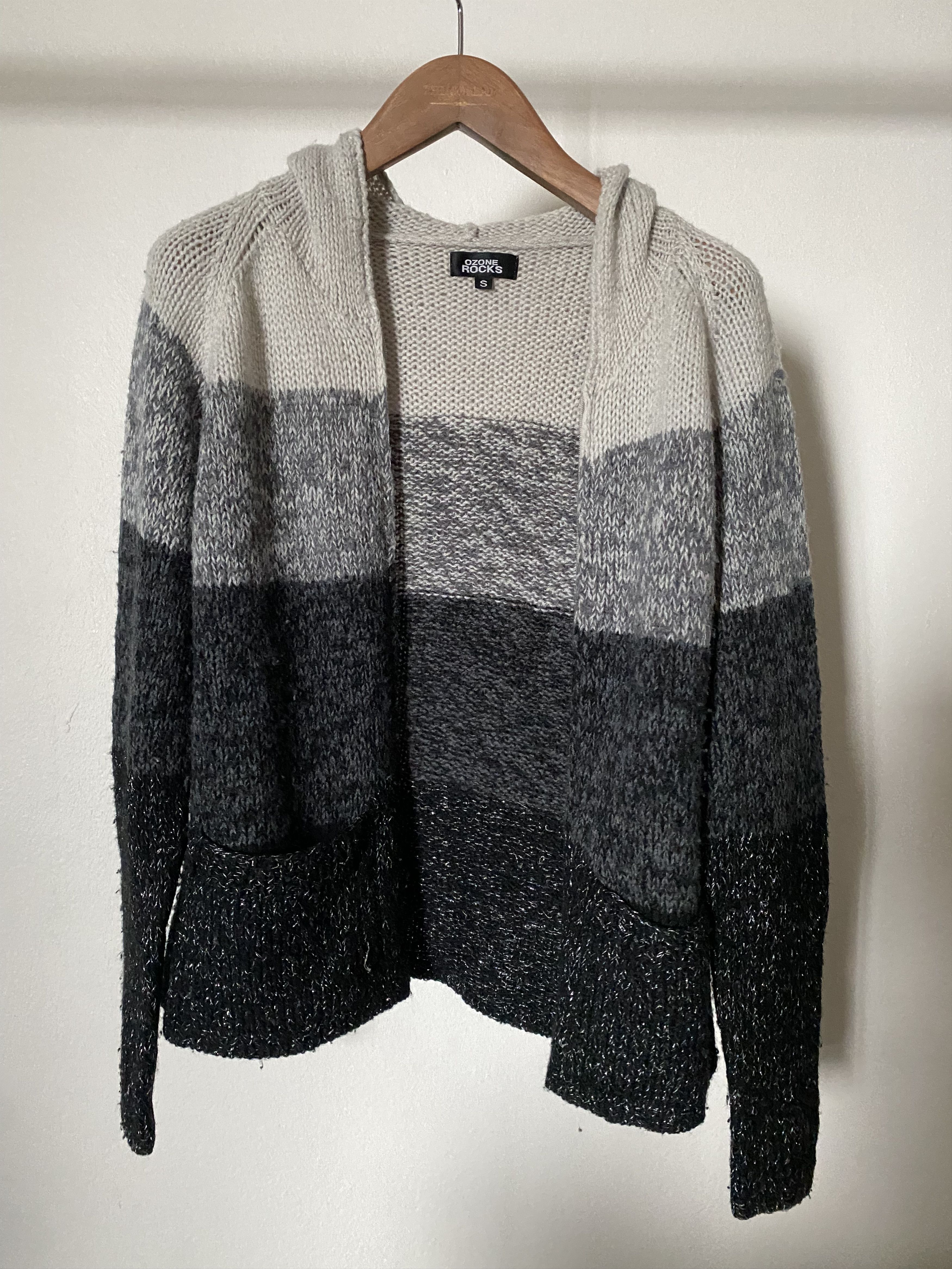 Hysteric Glamour Ozone Rocks Knit Zipper Hoodie Size US S / EU 44-46 / 1 - 6 Thumbnail