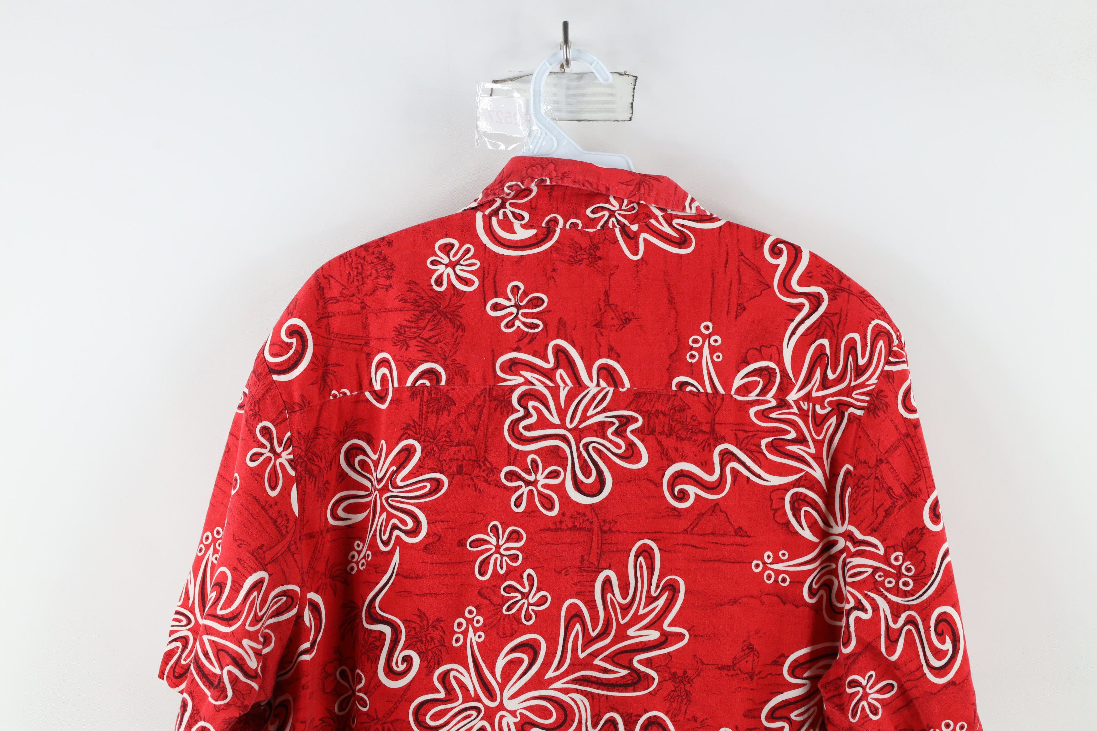 Vintage Vintage 90s Redsand Volleyball Collar Hawaiian Button Shirt Size US M / EU 48-50 / 2 - 12 Thumbnail