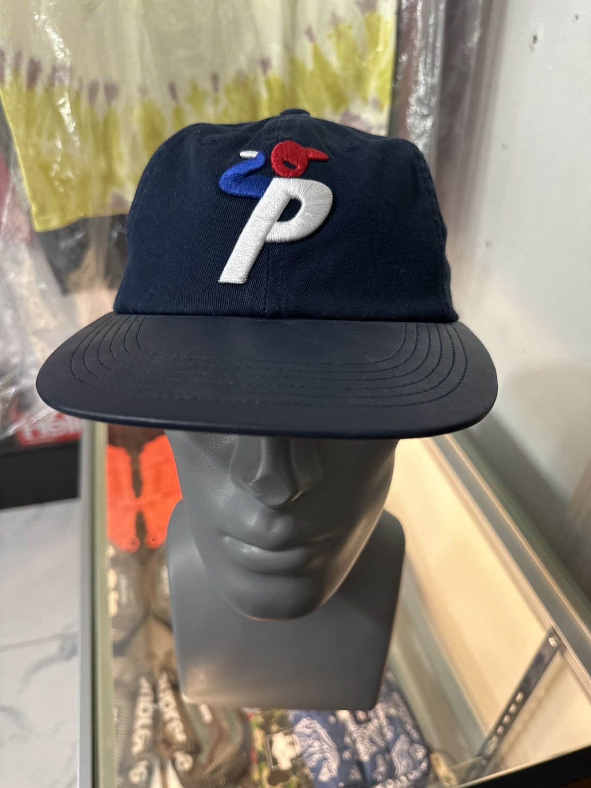 Palace Palace Stronger for Longer Hat Navy | Grailed