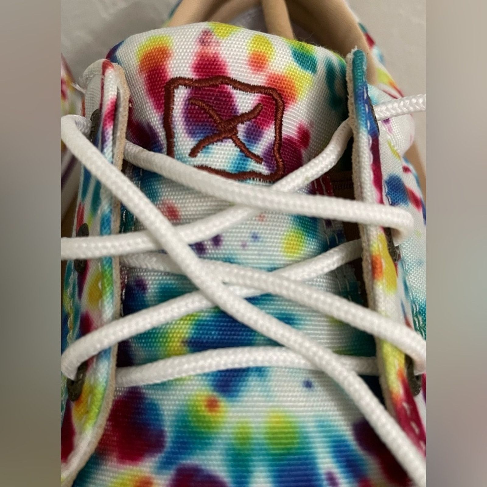 Twisted X Twisted X Women's Multi Tie-Dye Shoes Moc Toe Size 11 Size US 11 / IT 41 - 11 Thumbnail