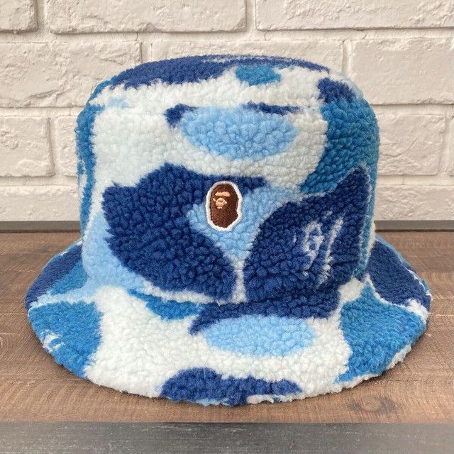 Bape BAPE Boa fleece hat ABC CAMO BLUE a bathing ape Size ONE SIZE - 1 Thumbnail