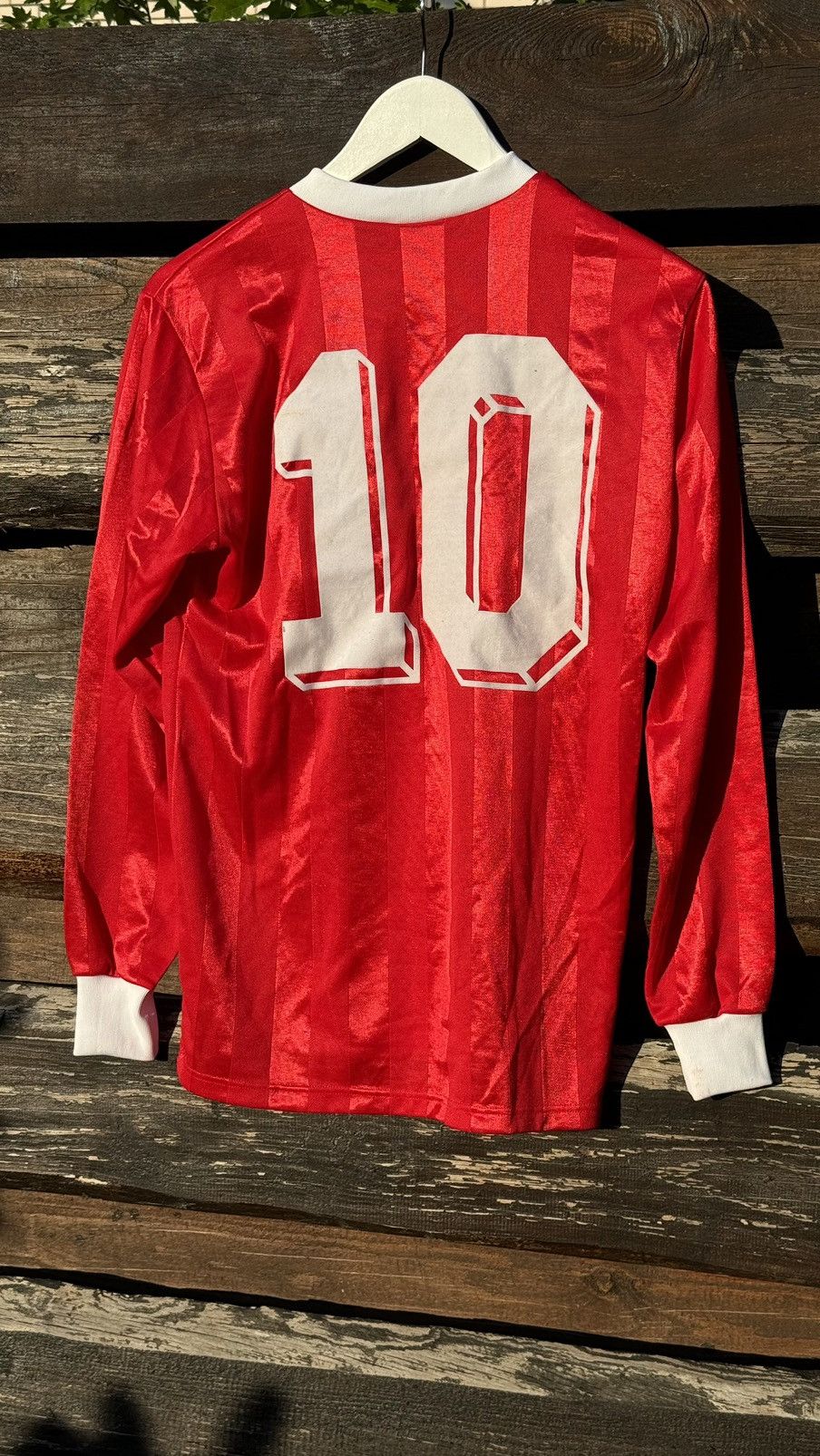Vintage 1970’s -1980’s Made in West Germany Rombo red soccer jersey Size US M / EU 48-50 / 2 - 7 Thumbnail
