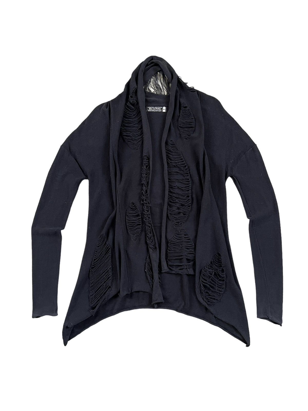 Seditionaries Hell Cat Punks Distressed Goth Cardigan Undercover Size US M / EU 48-50 / 2 - 1 Thumbnail