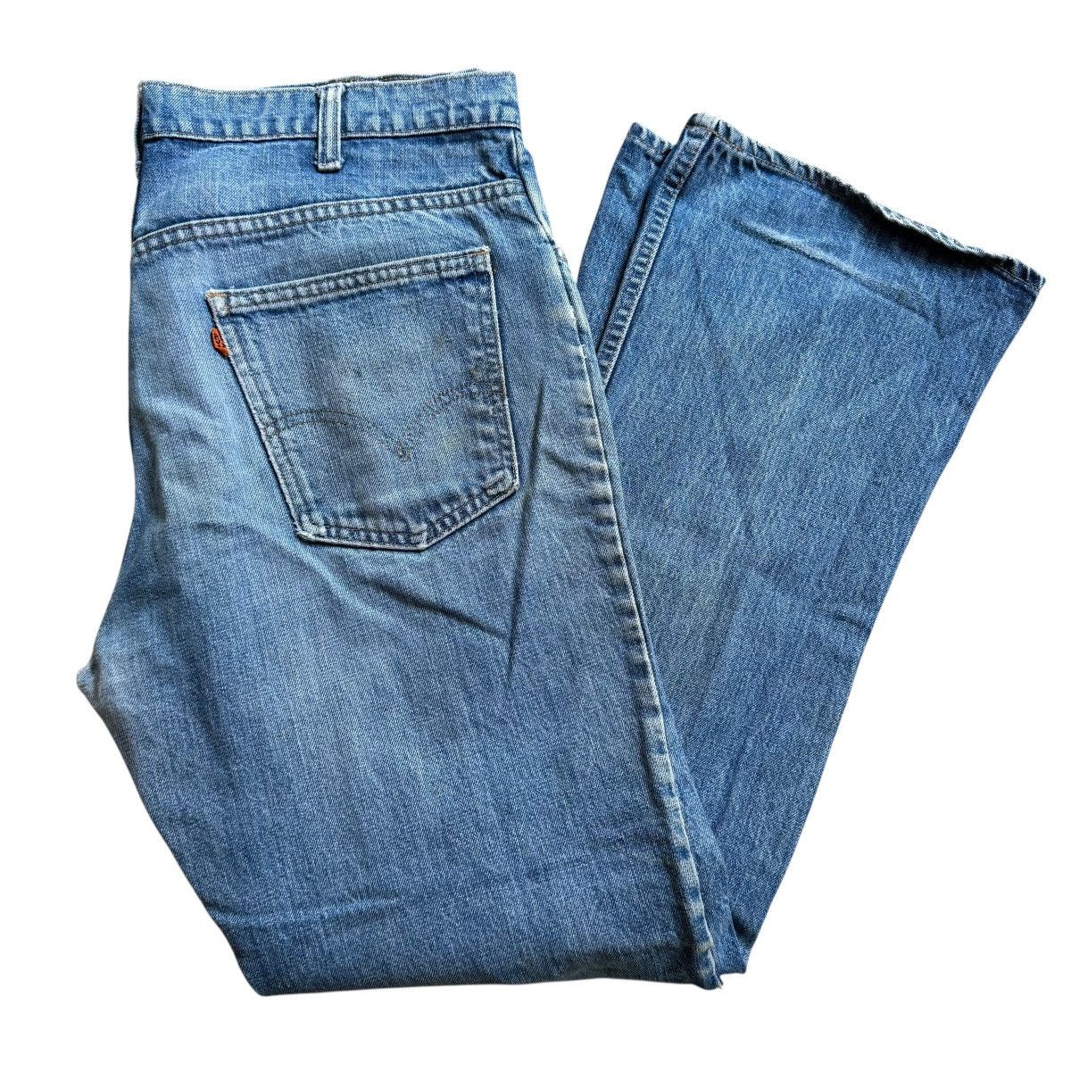 Levi's vintage 60s 70s Levis Orange Tab flared distressed jeans Size US 34 / EU 50 - 10 Thumbnail