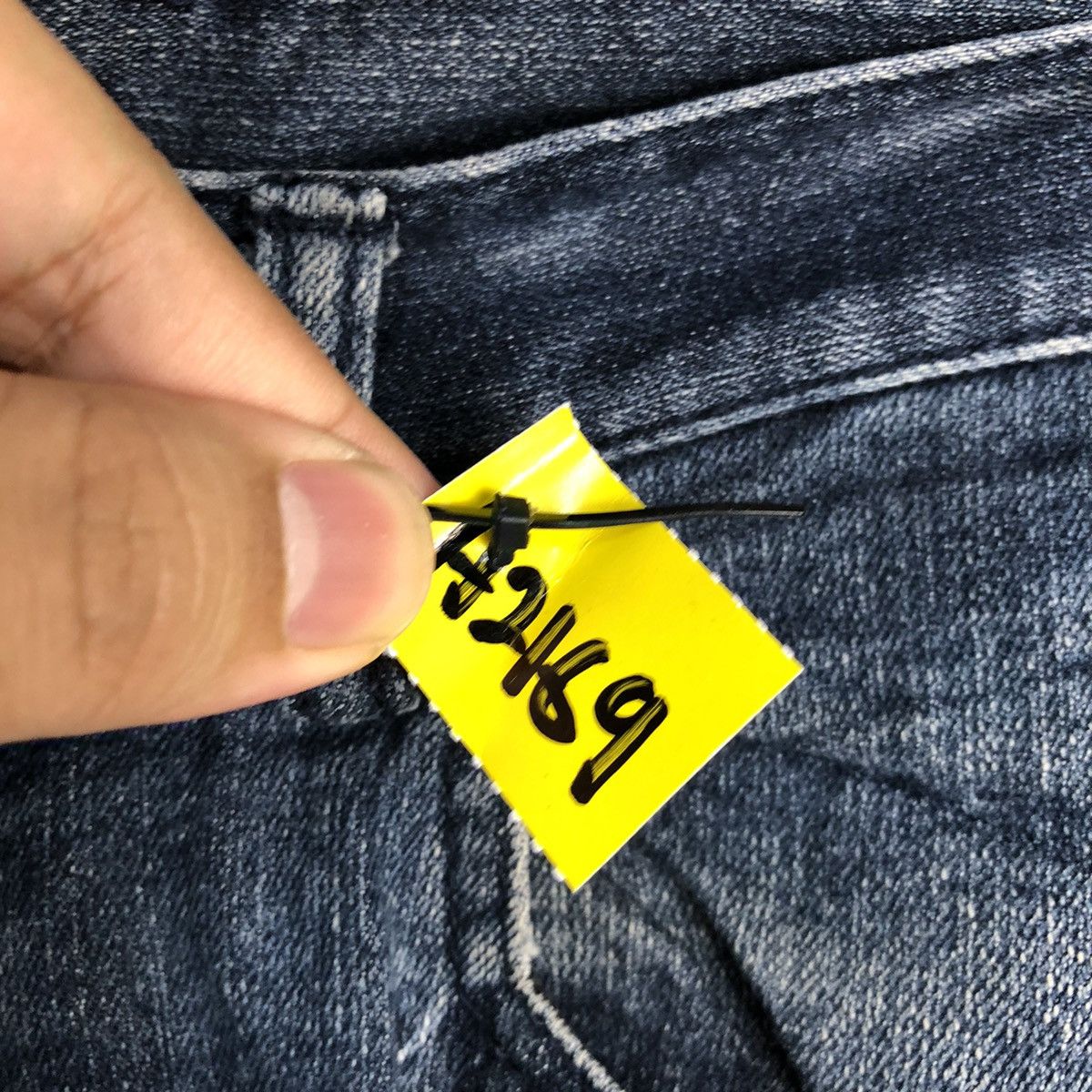 semanticdesign Semantic Design Blue Multipocket denim Pants #A2169 Size US 32 / EU 48 - 13 Thumbnail