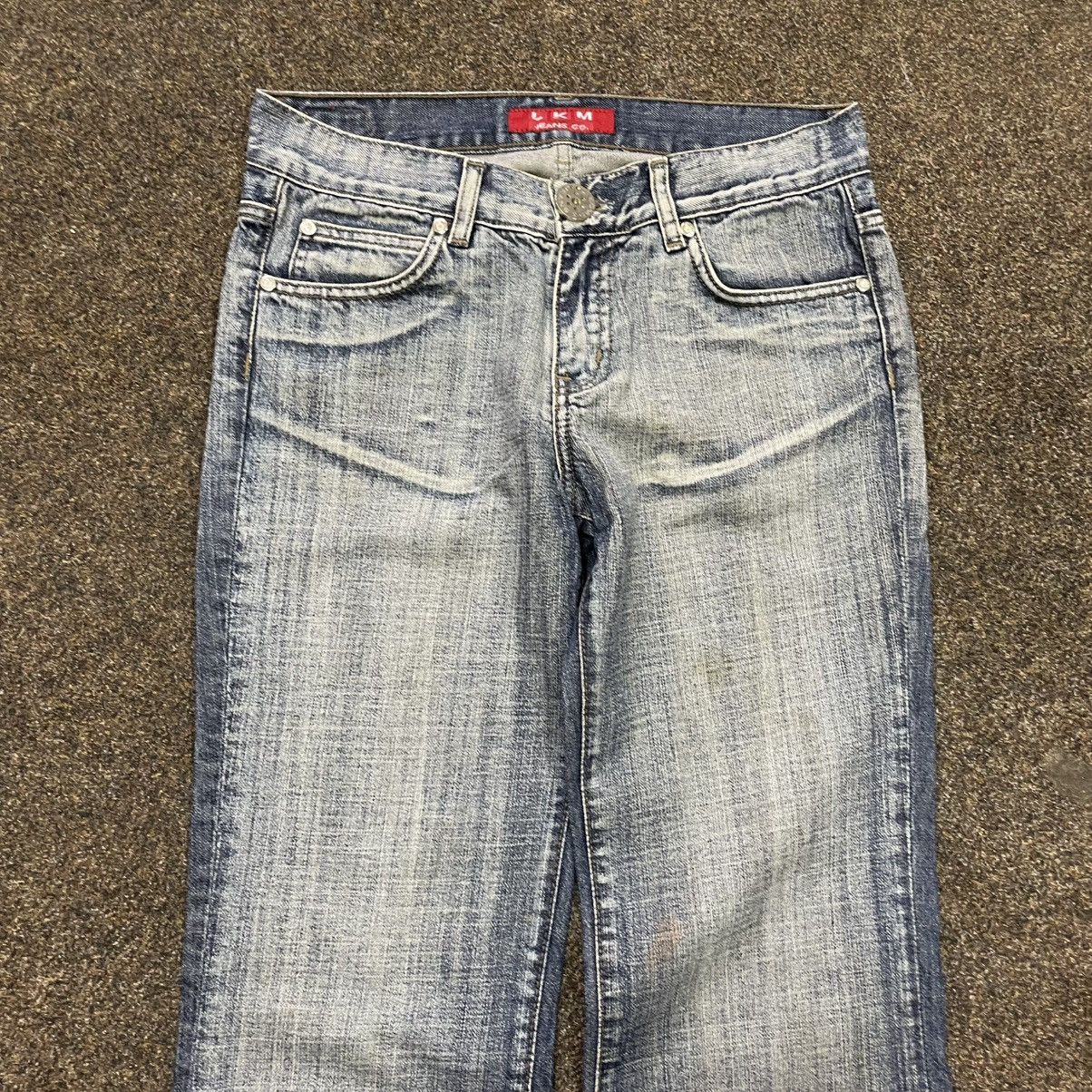 Vintage Vintage Y2K Flared Jeans 90s Archive Baggy Wide Leg Grunge Size 32" / US 10 / IT 46 - 4 Thumbnail