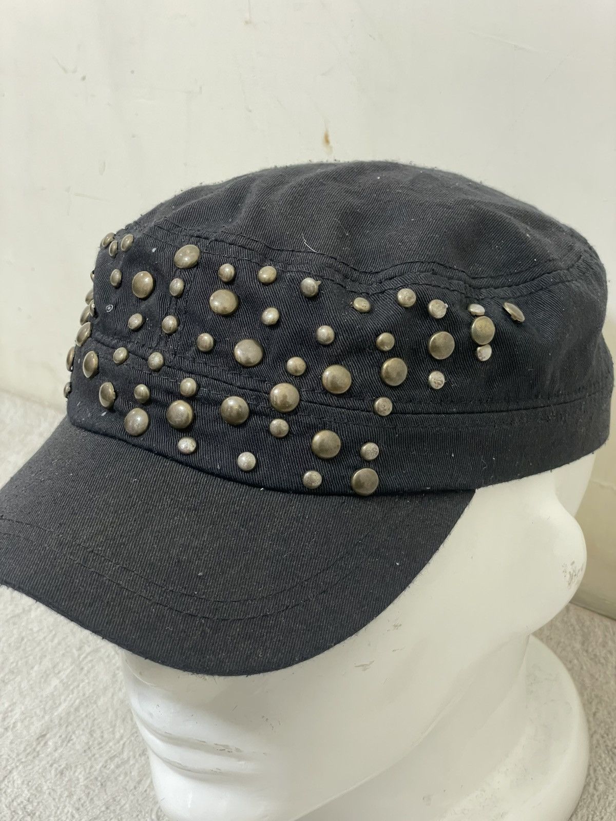 Hysteric Glamour 2000s ifsix Cadet Studded Punk Patrol Grunge Y2K Hat LGB Size ONE SIZE - 2 Thumbnail